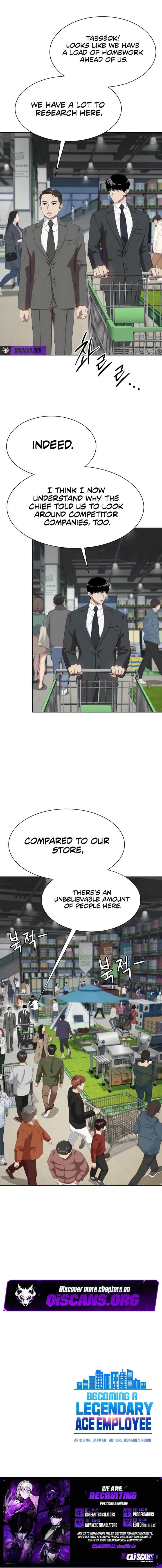 Becoming a Legendary Ace Employee Chapter 96 - Page 12