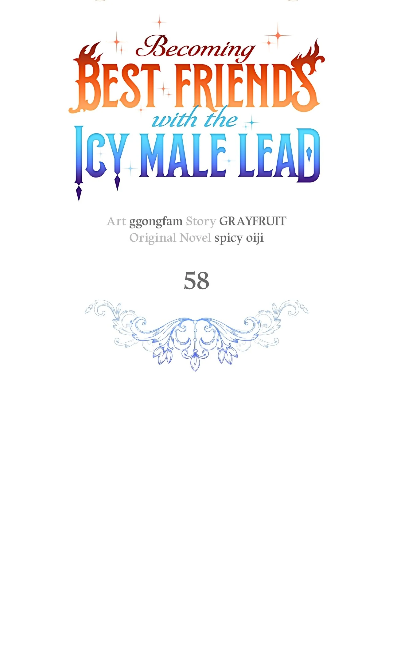 Becoming Best Friends With the Icy Male Lead Chapter 58 - Page 43