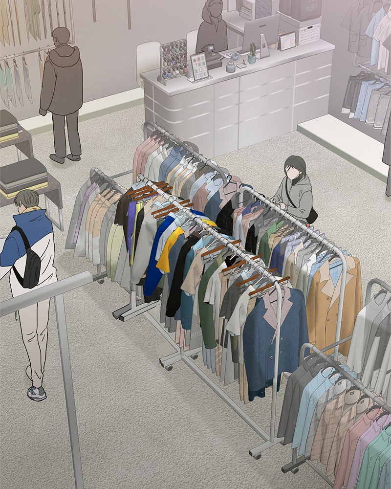 Between Two Floors Chapter 19 - Page 54