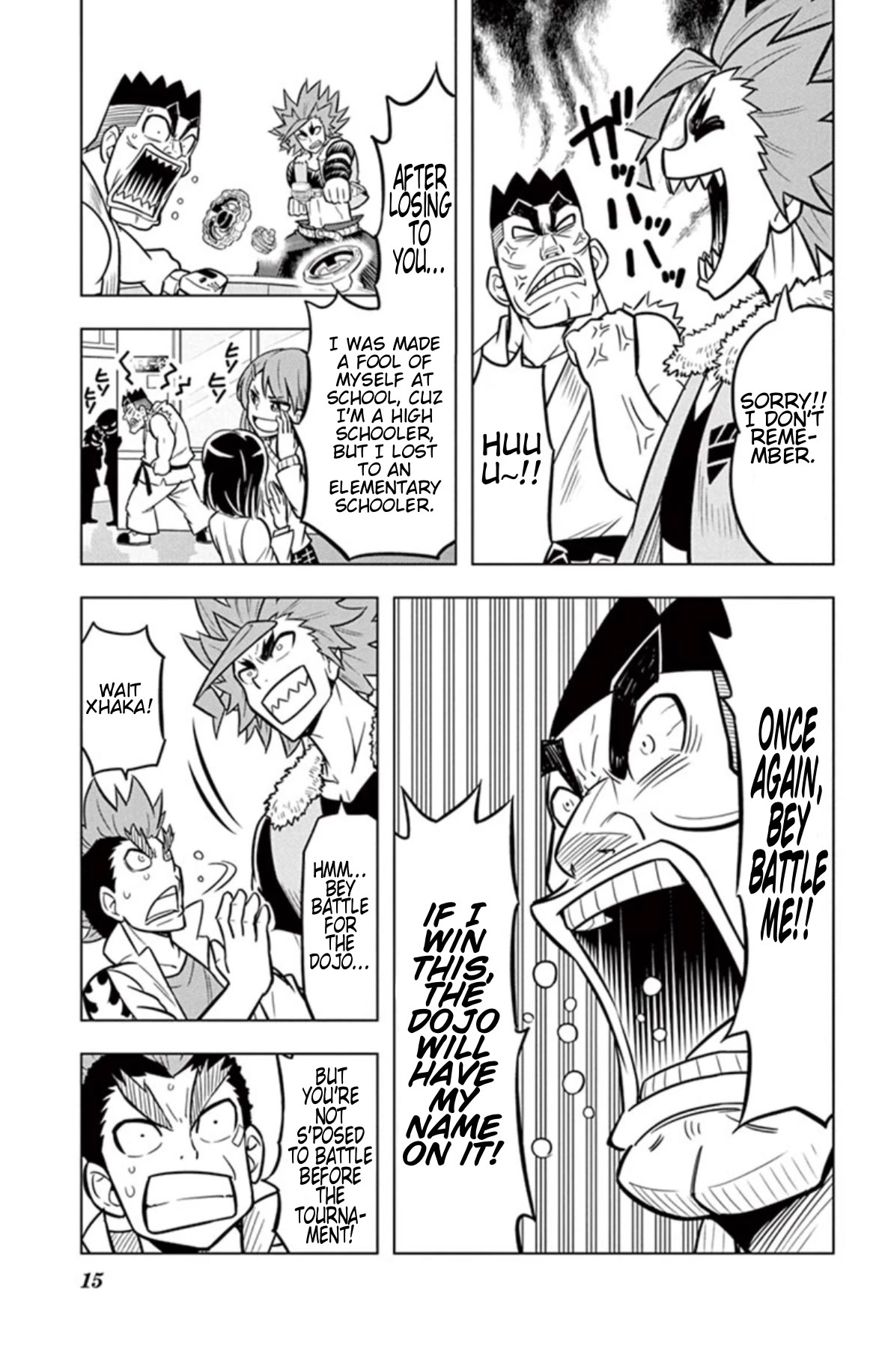 Beyblade Burst Chapter 14.5 - Page 14