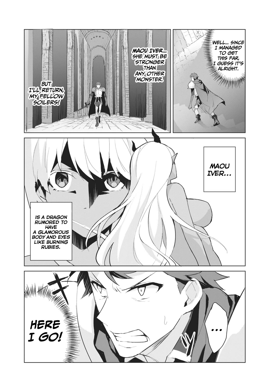 Biryuu Enshoutan ~Jikokouteikan ga Gekitei na Dragon-kyuu Bishoujo Maou o, Yuusha ga Icharabu de Taijisuru Ohanashi~ Chapter 1 - Page 6