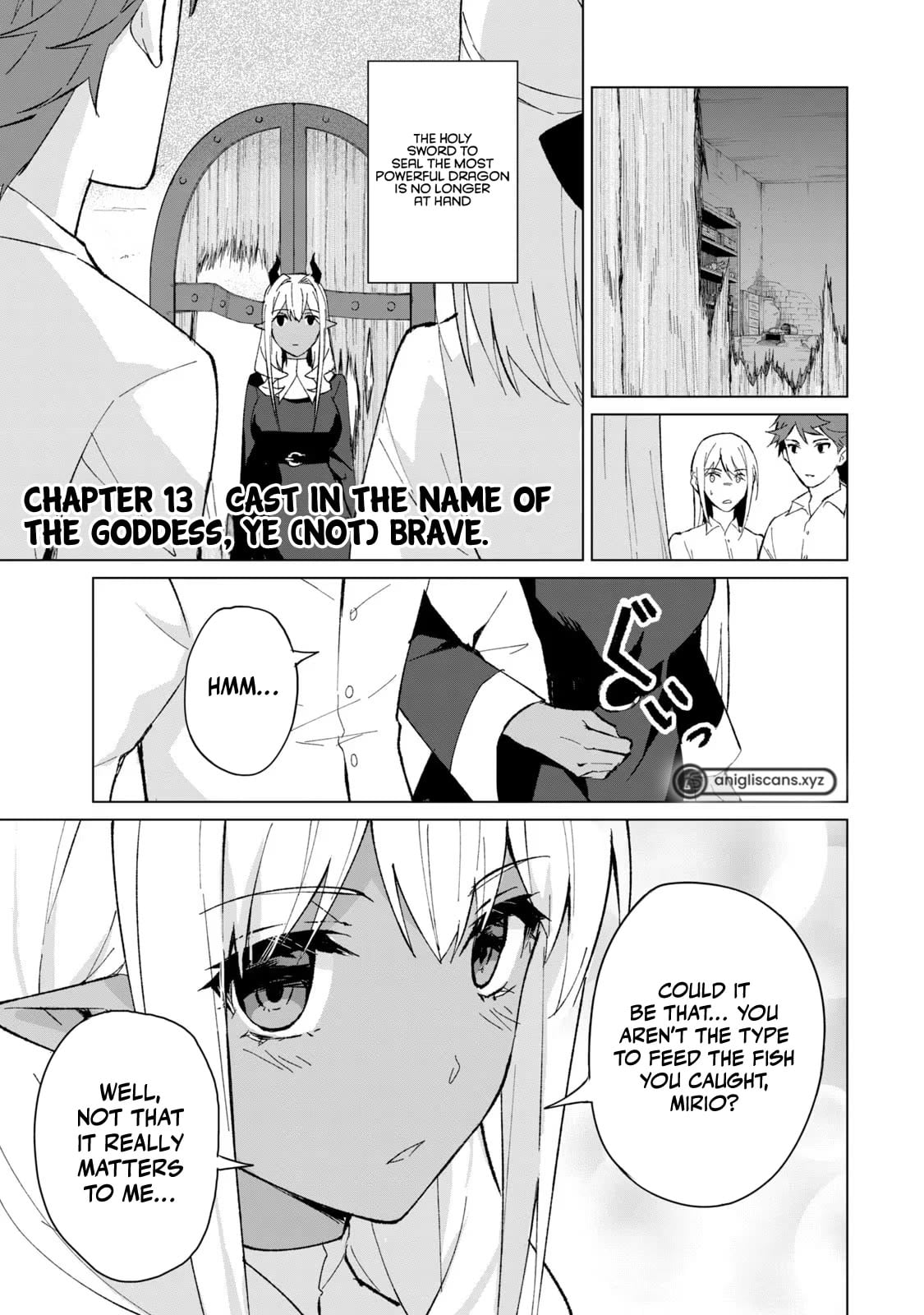 Biryuu Enshoutan ~Jikokouteikan ga Gekitei na Dragon-kyuu Bishoujo Maou o, Yuusha ga Icharabu de Taijisuru Ohanashi~ Chapter 13 - Page 2