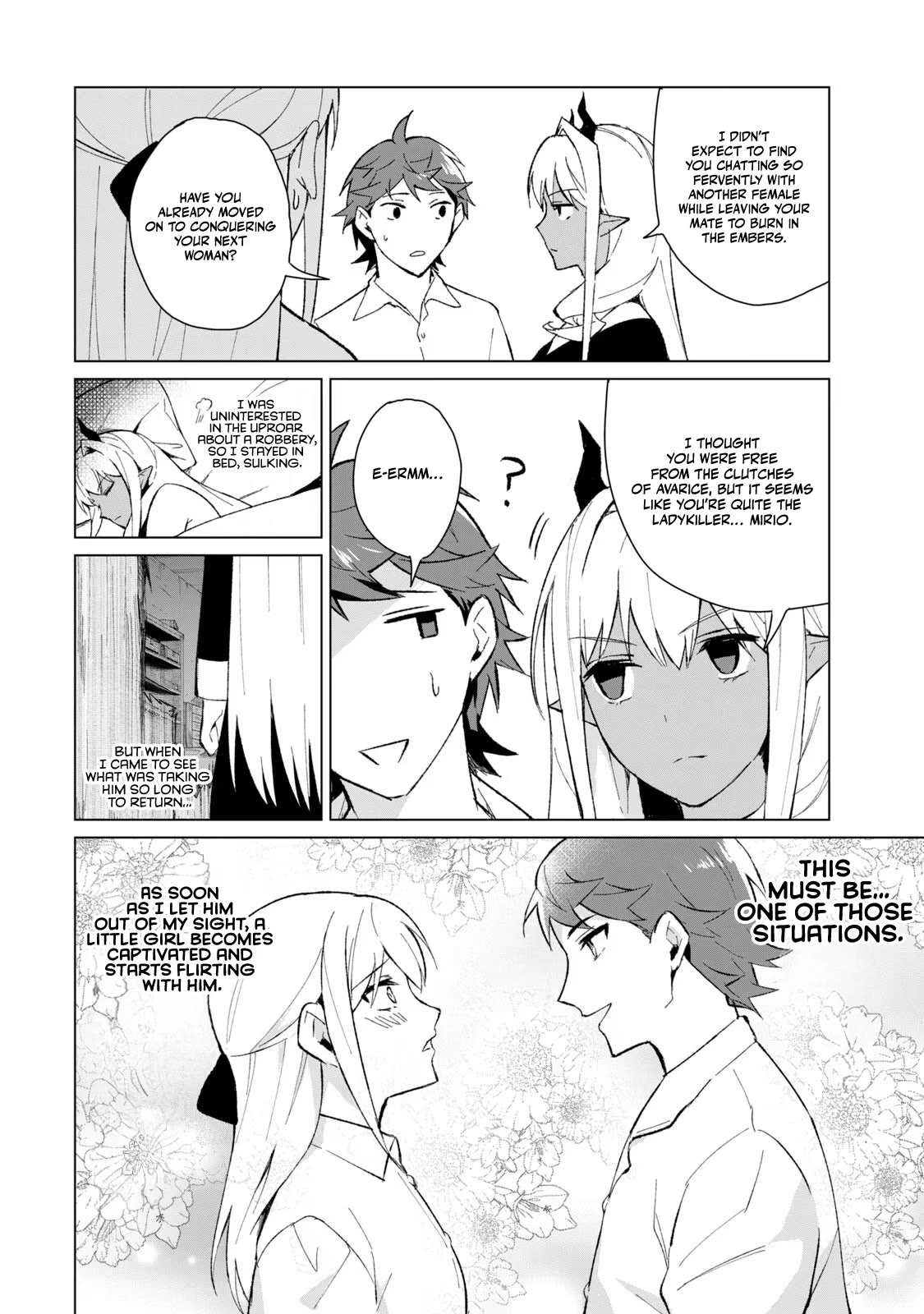 Biryuu Enshoutan ~Jikokouteikan ga Gekitei na Dragon-kyuu Bishoujo Maou o, Yuusha ga Icharabu de Taijisuru Ohanashi~ Chapter 13 - Page 3