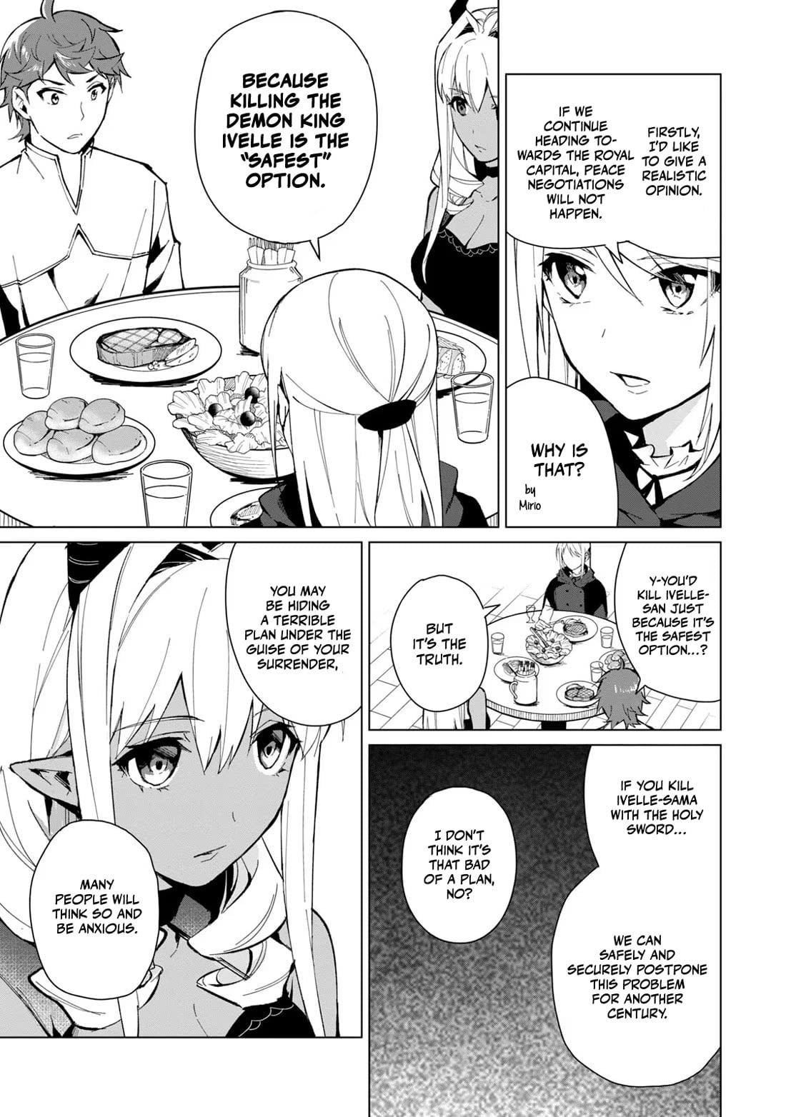 Biryuu Enshoutan ~Jikokouteikan ga Gekitei na Dragon-kyuu Bishoujo Maou o, Yuusha ga Icharabu de Taijisuru Ohanashi~ Chapter 18 - Page 10