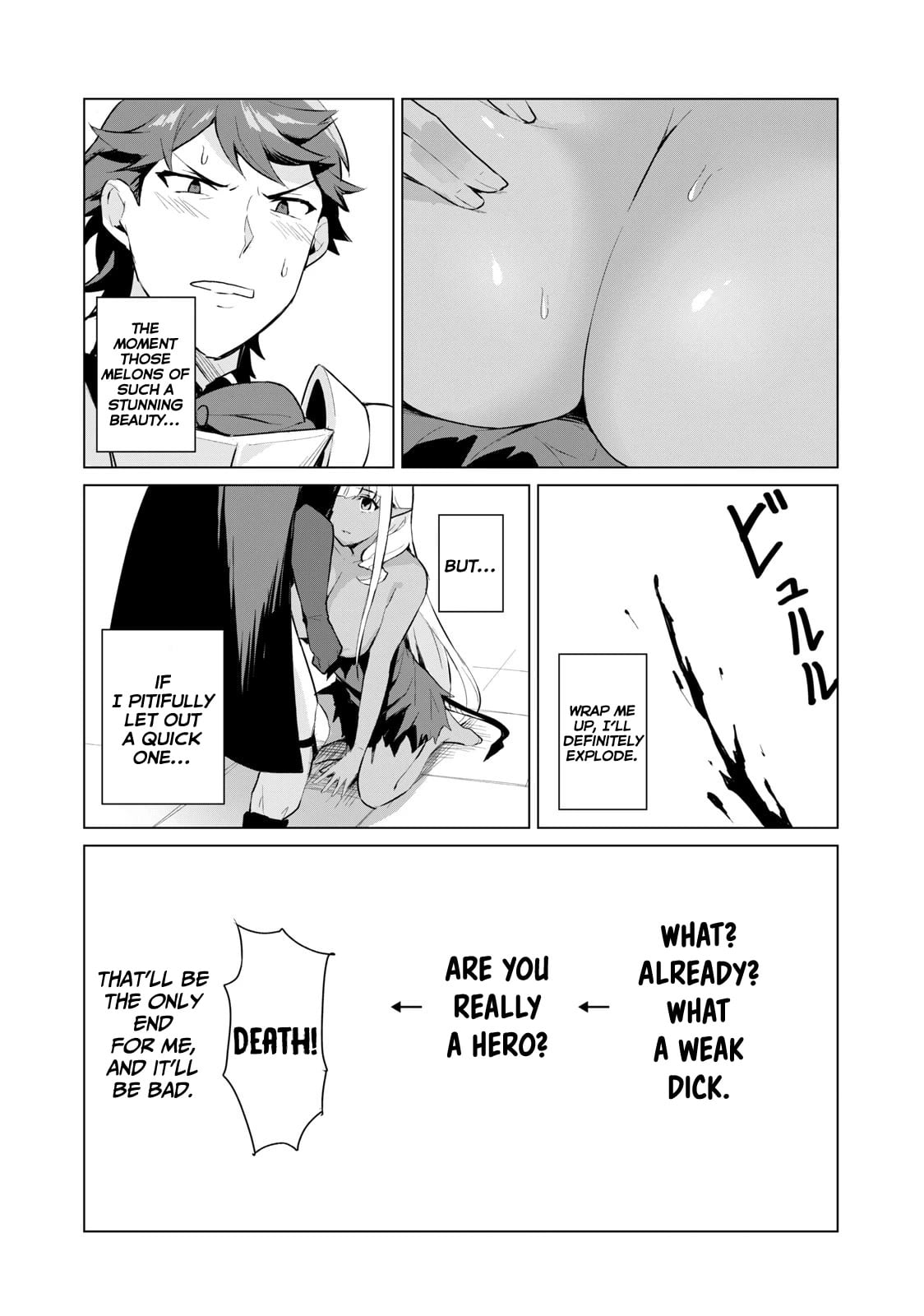 Biryuu Enshoutan ~Jikokouteikan ga Gekitei na Dragon-kyuu Bishoujo Maou o, Yuusha ga Icharabu de Taijisuru Ohanashi~ Chapter 2 - Page 12