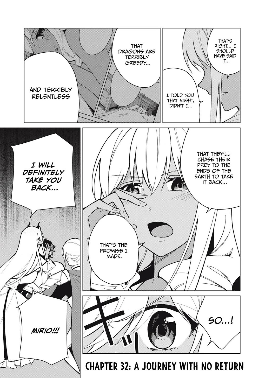 Biryuu Enshoutan ~Jikokouteikan ga Gekitei na Dragon-kyuu Bishoujo Maou o, Yuusha ga Icharabu de Taijisuru Ohanashi~ Chapter 32 - Page 2