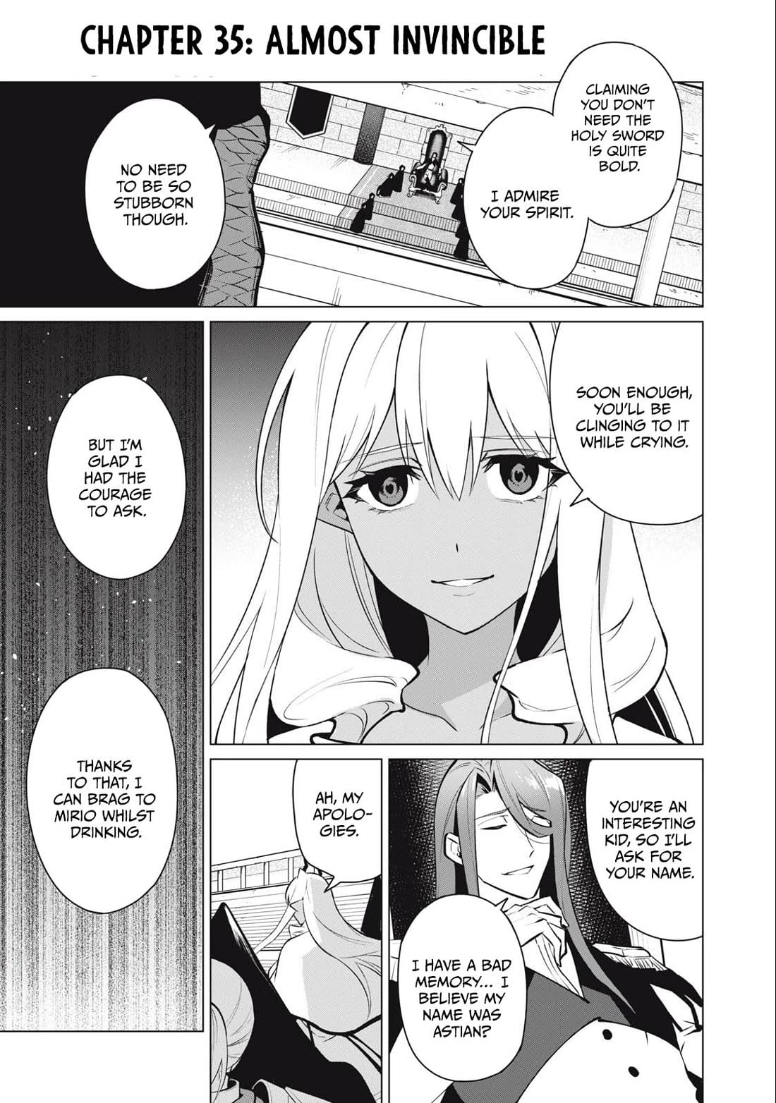 Biryuu Enshoutan ~Jikokouteikan ga Gekitei na Dragon-kyuu Bishoujo Maou o, Yuusha ga Icharabu de Taijisuru Ohanashi~ Chapter 35 - Page 2