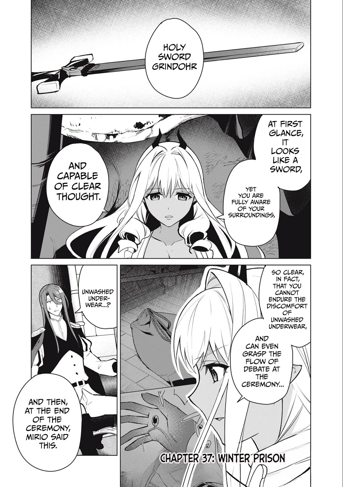 Biryuu Enshoutan ~Jikokouteikan ga Gekitei na Dragon-kyuu Bishoujo Maou o, Yuusha ga Icharabu de Taijisuru Ohanashi~ Chapter 37 - Page 2