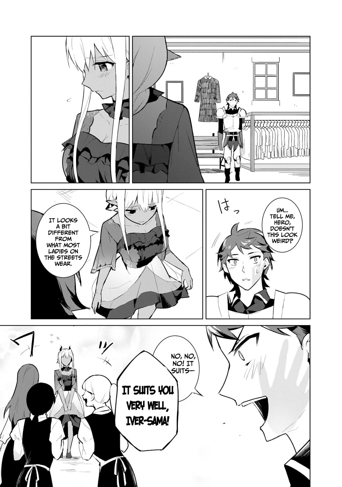 Biryuu Enshoutan ~Jikokouteikan ga Gekitei na Dragon-kyuu Bishoujo Maou o, Yuusha ga Icharabu de Taijisuru Ohanashi~ Chapter 4 - Page 12