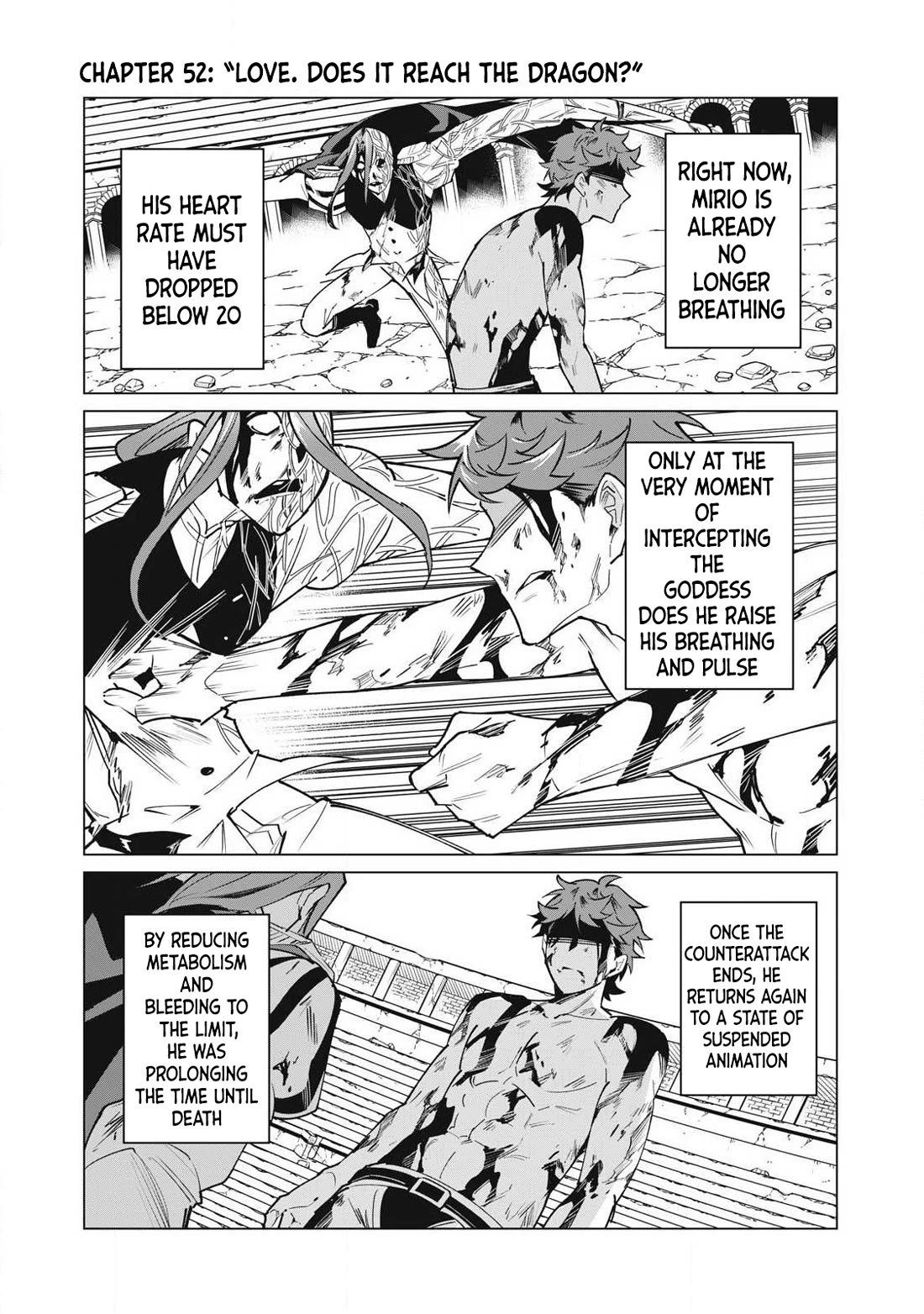 Biryuu Enshoutan ~Jikokouteikan ga Gekitei na Dragon-kyuu Bishoujo Maou o, Yuusha ga Icharabu de Taijisuru Ohanashi~ Chapter 52 - Page 2