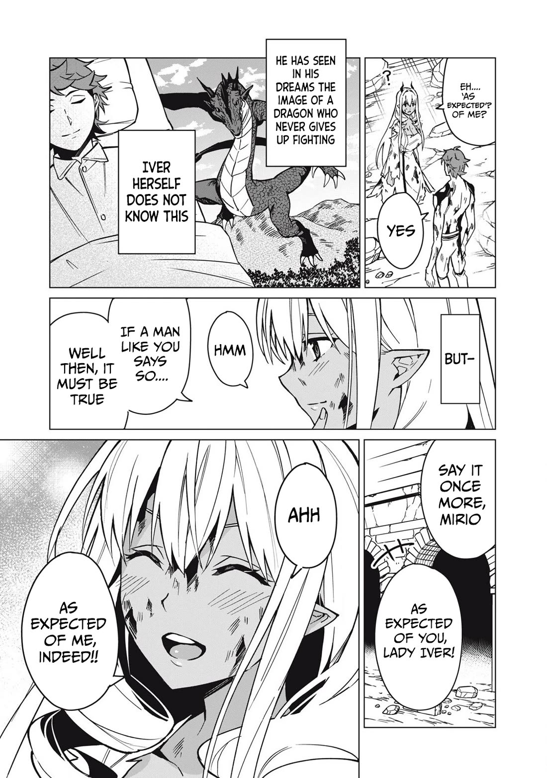 Biryuu Enshoutan ~Jikokouteikan ga Gekitei na Dragon-kyuu Bishoujo Maou o, Yuusha ga Icharabu de Taijisuru Ohanashi~ Chapter 53 - Page 12