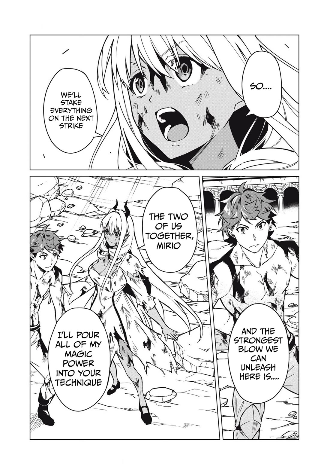 Biryuu Enshoutan ~Jikokouteikan ga Gekitei na Dragon-kyuu Bishoujo Maou o, Yuusha ga Icharabu de Taijisuru Ohanashi~ Chapter 53 - Page 14