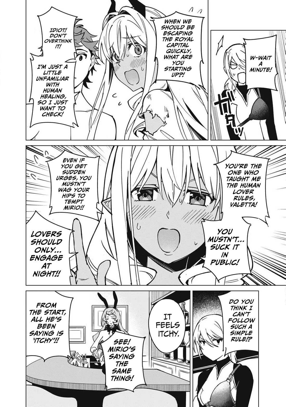 Biryuu Enshoutan ~Jikokouteikan ga Gekitei na Dragon-kyuu Bishoujo Maou o, Yuusha ga Icharabu de Taijisuru Ohanashi~ Chapter 56 - Page 13