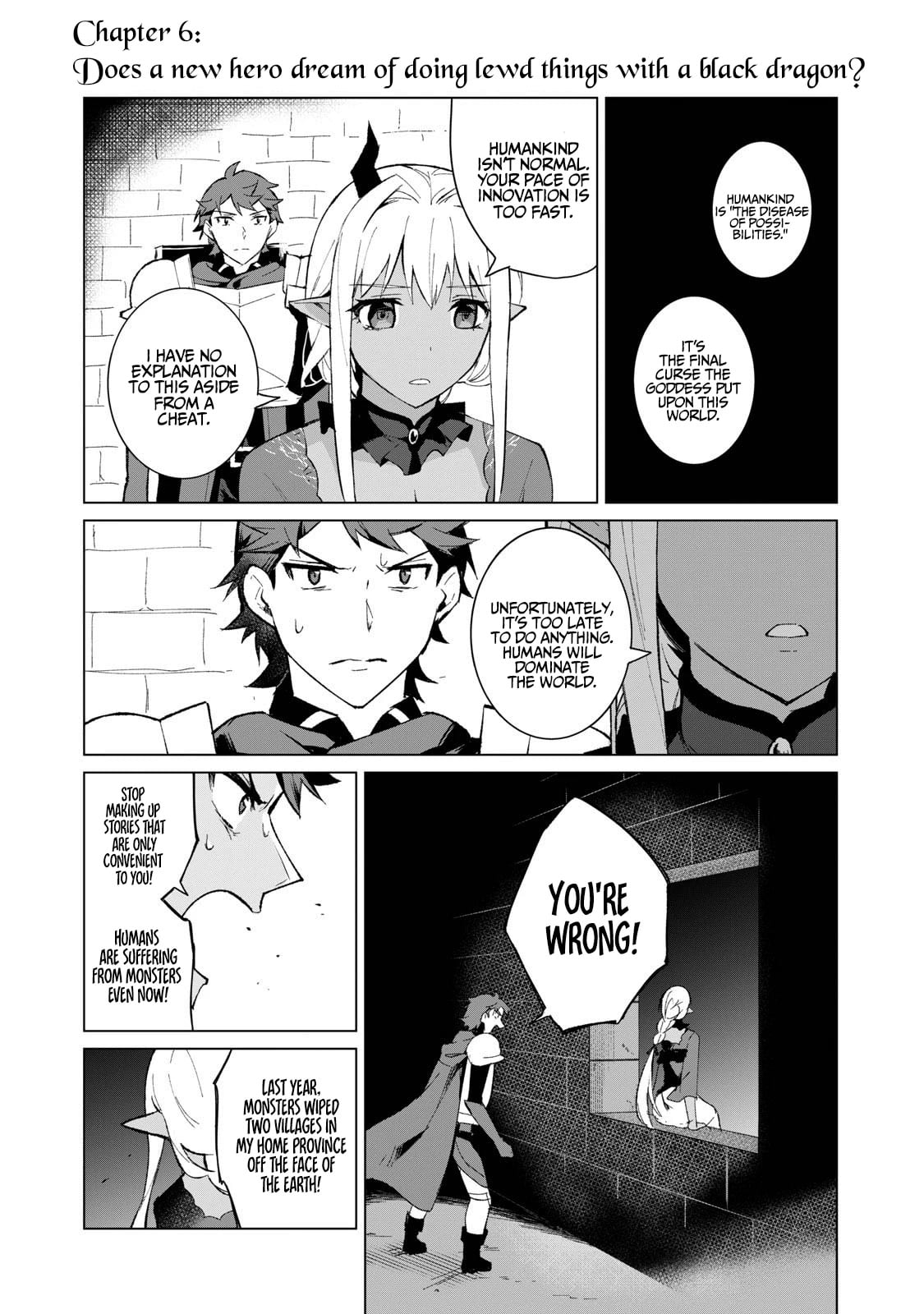 Biryuu Enshoutan ~Jikokouteikan ga Gekitei na Dragon-kyuu Bishoujo Maou o, Yuusha ga Icharabu de Taijisuru Ohanashi~ Chapter 6 - Page 2