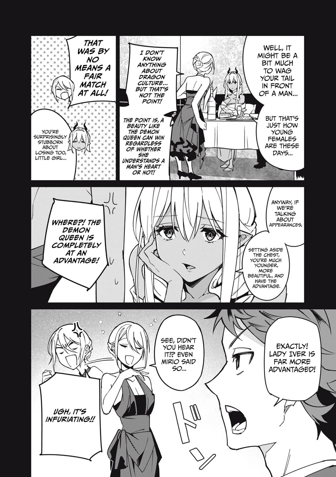Biryuu Enshoutan ~Jikokouteikan ga Gekitei na Dragon-kyuu Bishoujo Maou o, Yuusha ga Icharabu de Taijisuru Ohanashi~ Chapter 60 - Page 3