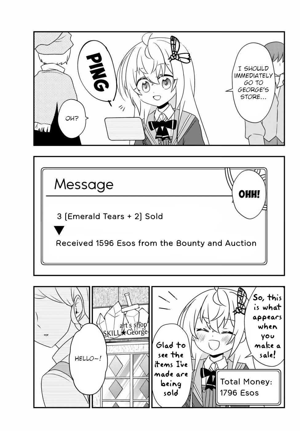 Bishoujo ni Natta kedo, Netoge Haijin Yattemasu Chapter 13.2 - Page 1