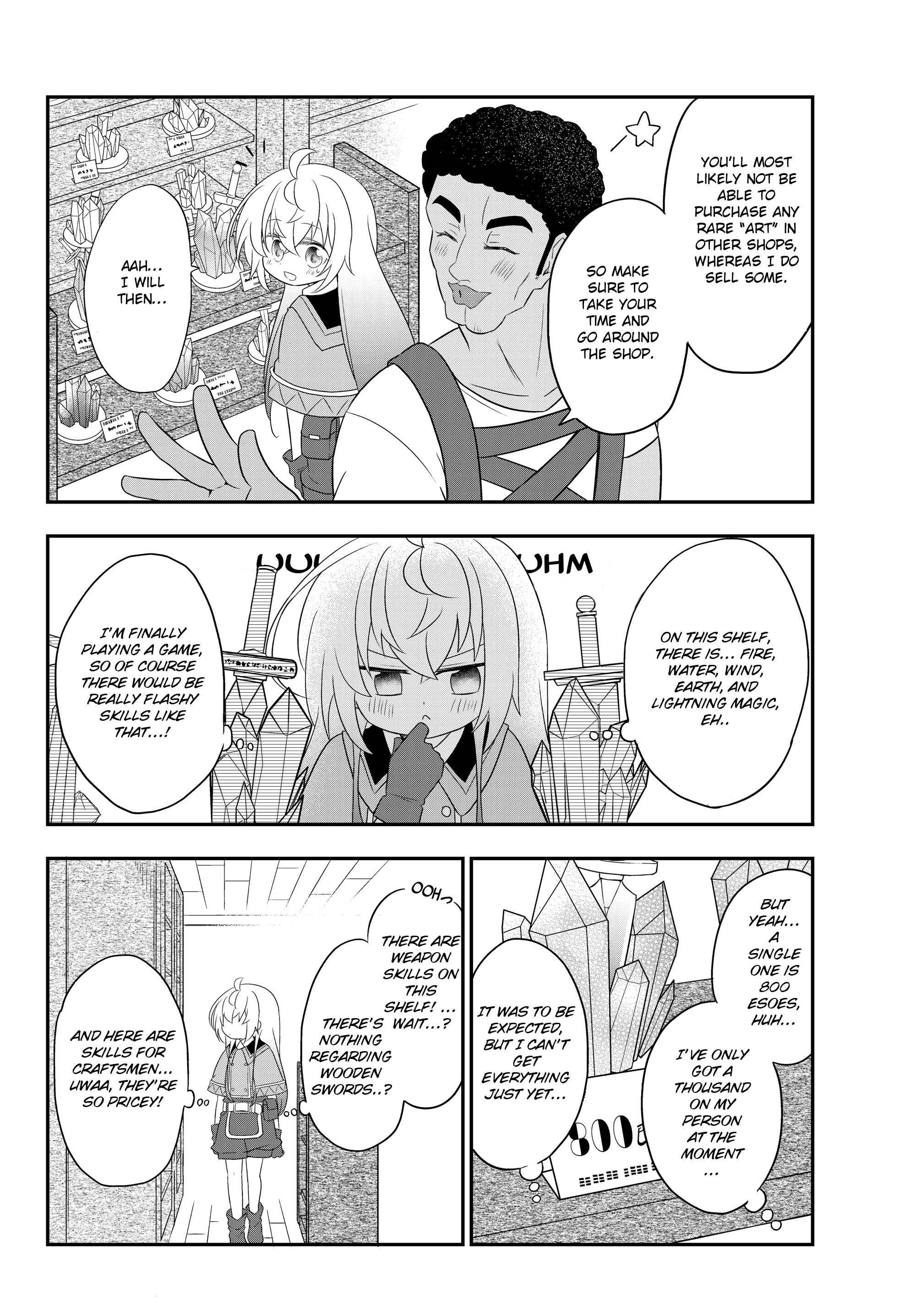 Bishoujo ni Natta kedo, Netoge Haijin Yattemasu Chapter 3.2 - Page 3