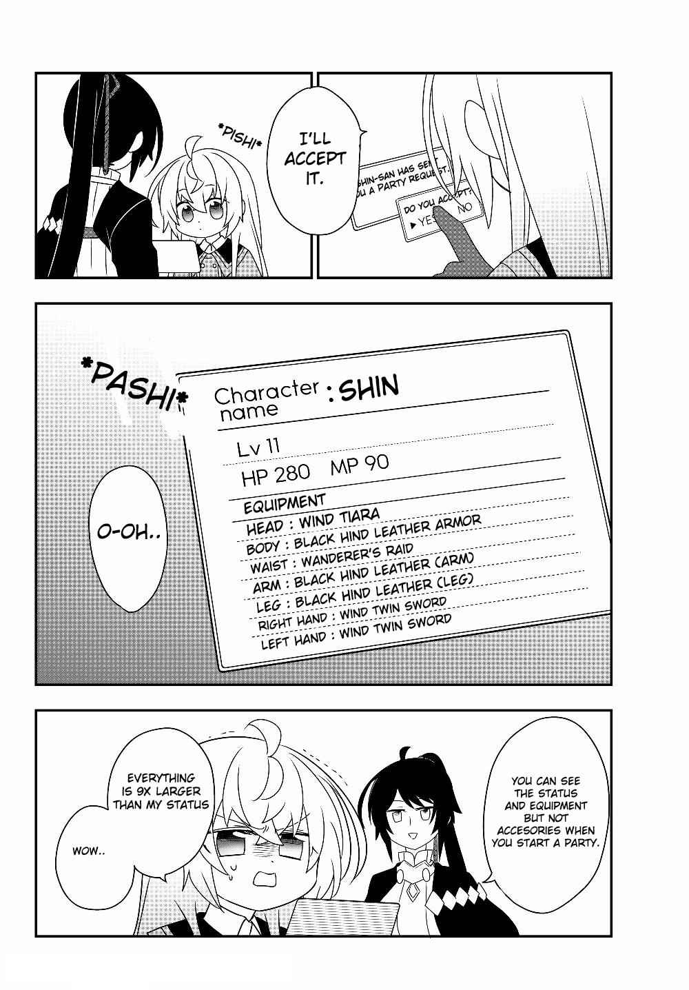 Bishoujo ni Natta kedo, Netoge Haijin Yattemasu Chapter 5.2 - Page 2