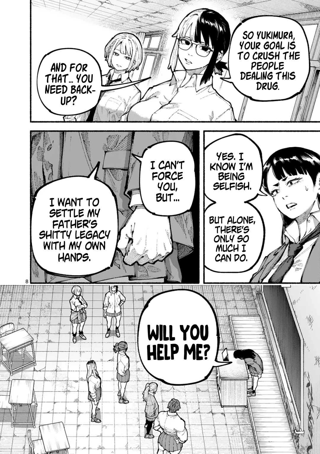 Blue Ursus Chapter 18 - Page 8