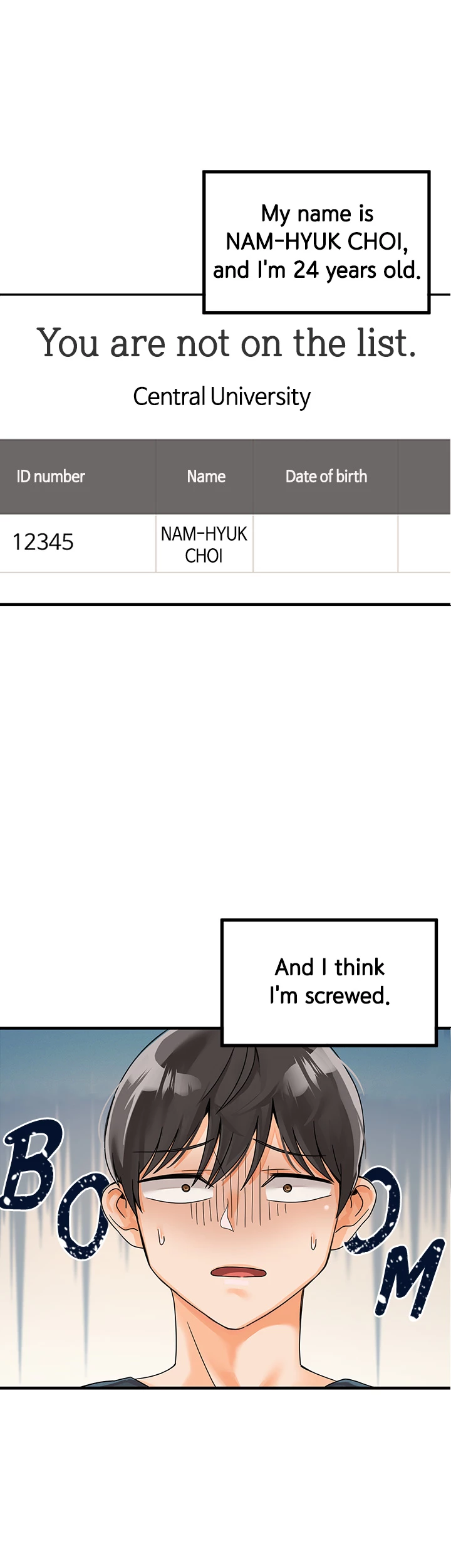 Boarding School Chapter 1 - Page 1