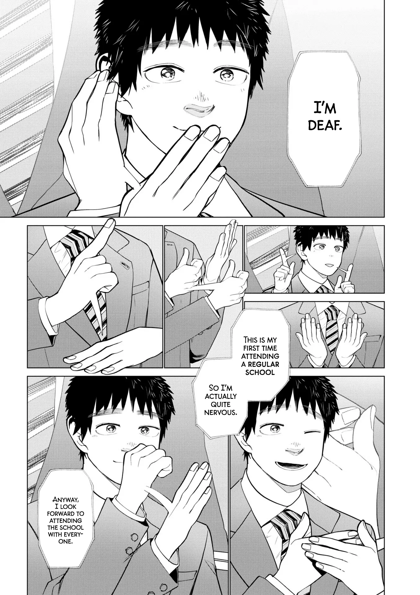 Bokura ni wa Bokura no Kotoba ga aru Chapter 1 - Page 8