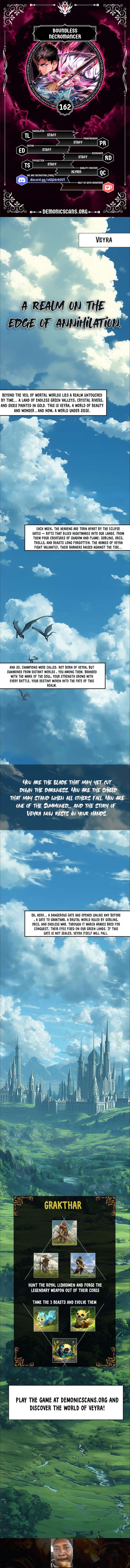 Boundless Necromancer Chapter 162 - Page 1