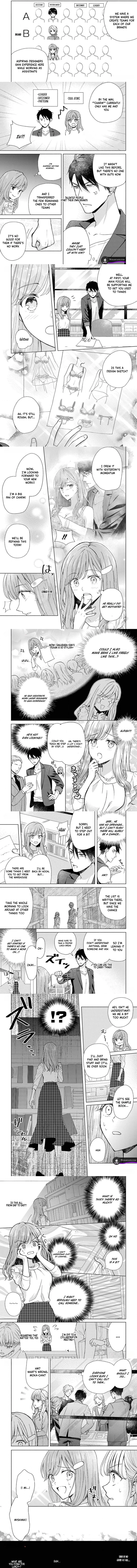 Bra Love: Even When They Get Close, the Two Are Still Out of Sync Chapter 2 - Page 2