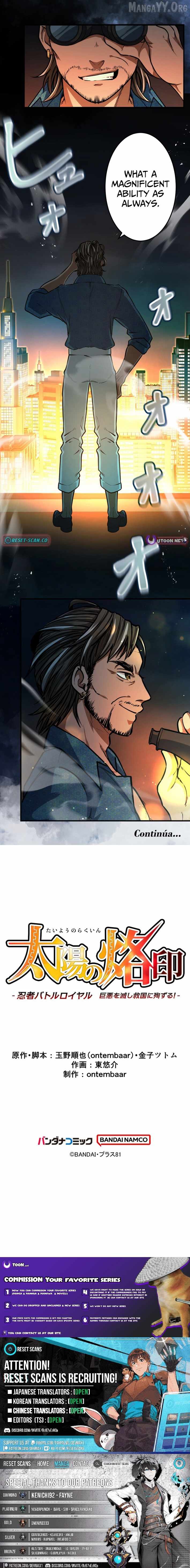 Brand of the Sun – Ninja Battle Royal: Destroy Great Evil and Die for the Salvation of the Nation! Chapter 2 - Page 9