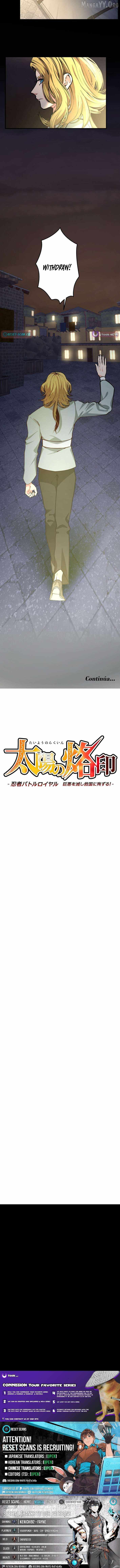 Brand of the Sun – Ninja Battle Royal: Destroy Great Evil and Die for the Salvation of the Nation! Chapter 6 - Page 8