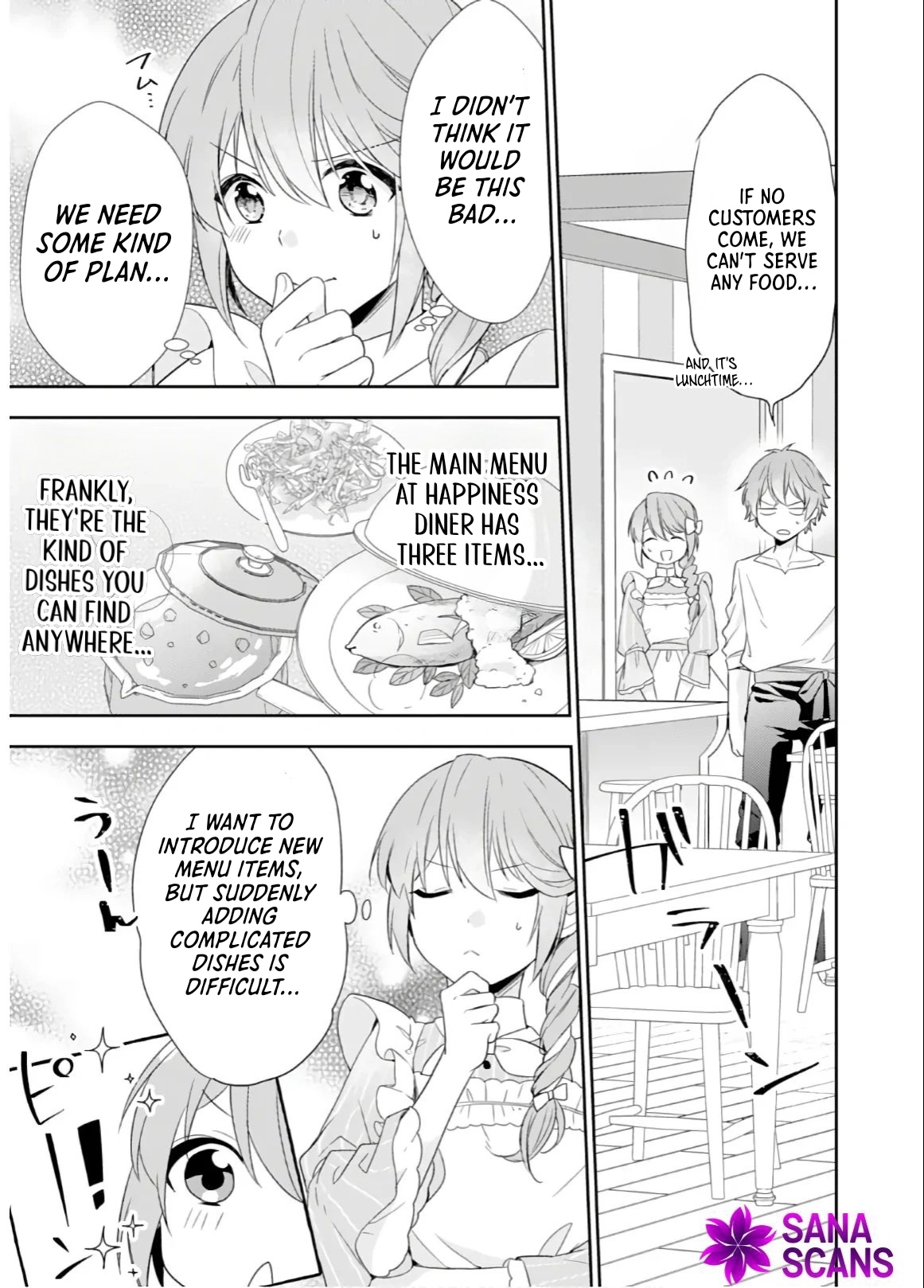 Cafe Happiness: Food From Out of this World Chapter 4 - Page 11