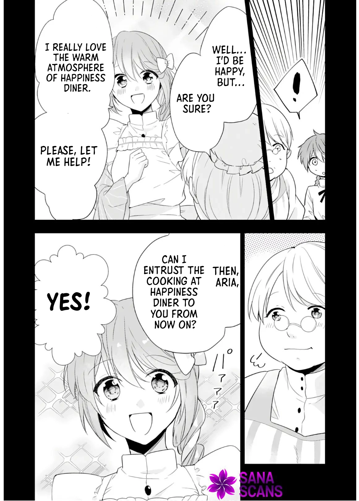 Cafe Happiness: Food From Out of this World Chapter 4 - Page 6