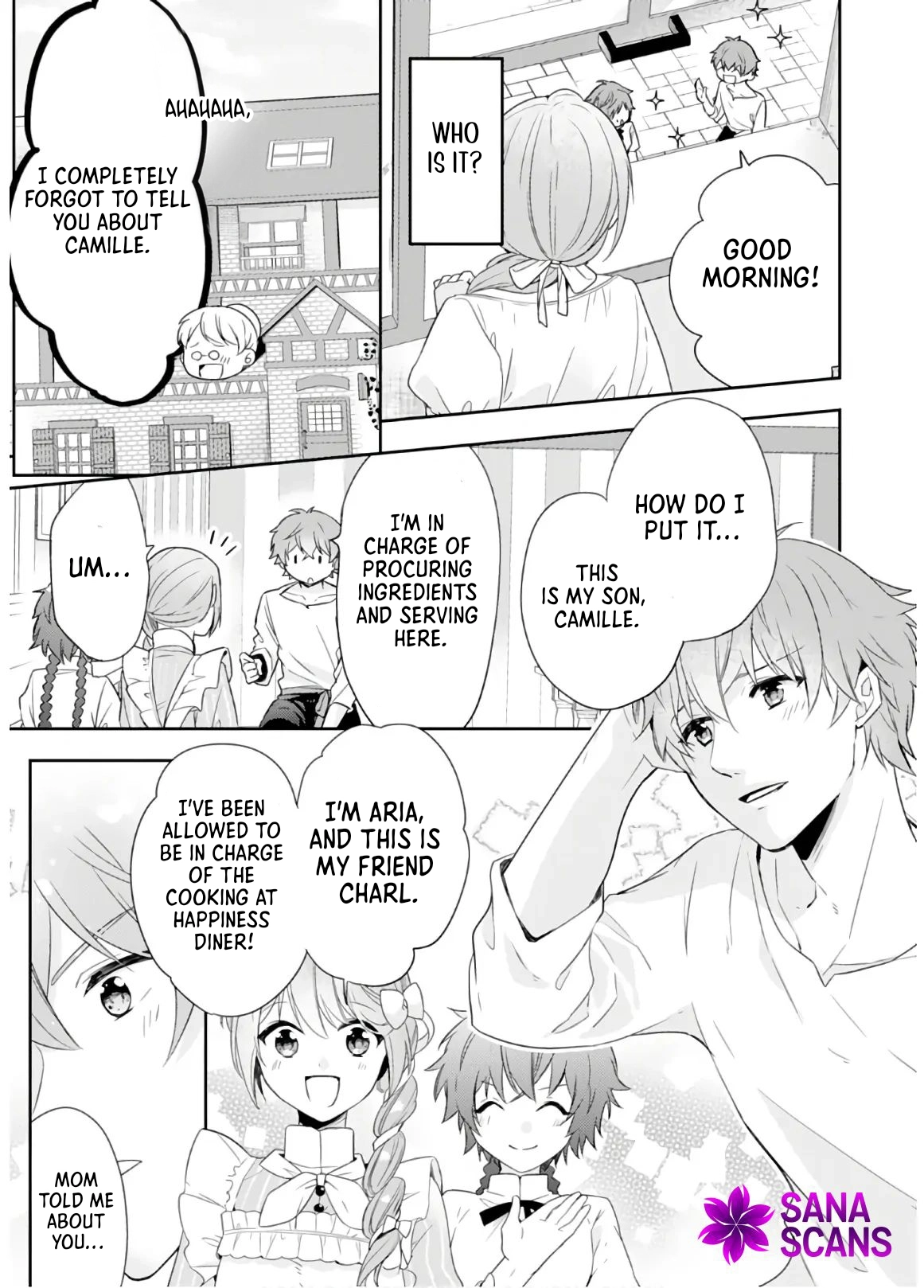 Cafe Happiness: Food From Out of this World Chapter 4 - Page 9