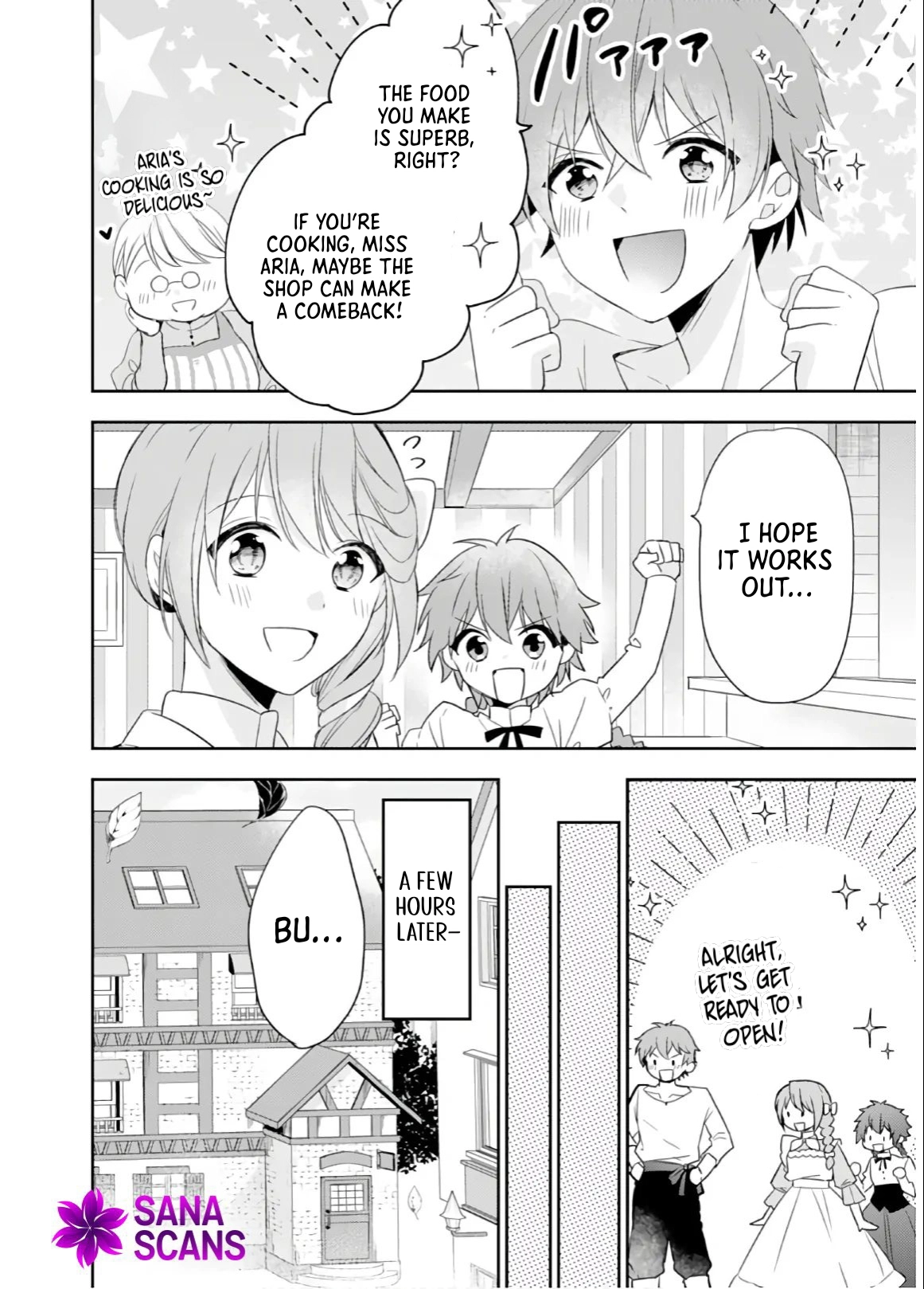 Cafe Happiness: Food From Out of this World Chapter 4 - Page 10