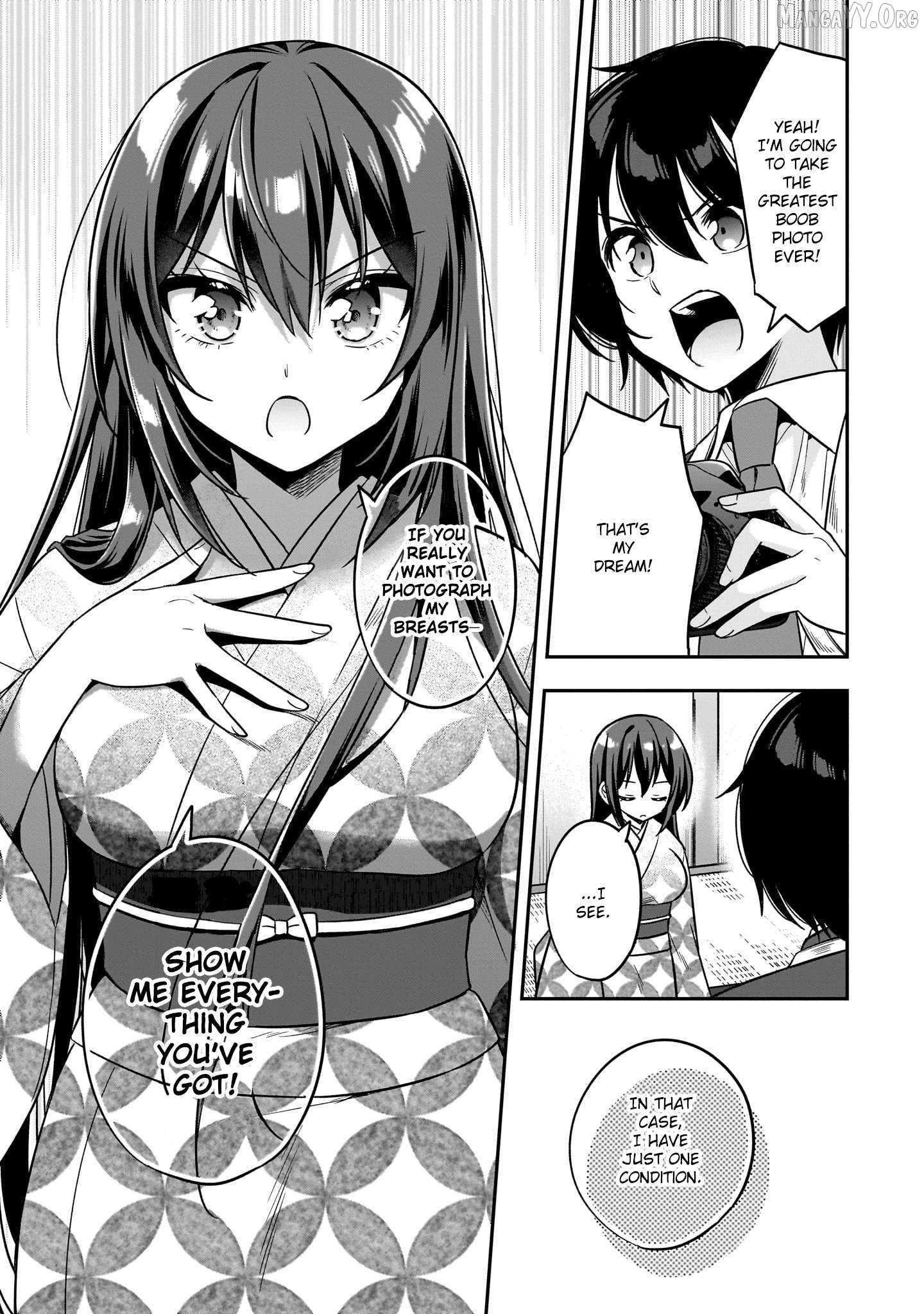 Camera-senpai to Sewayaki Jouzu na Kouhai-chan Chapter 3 - Page 11