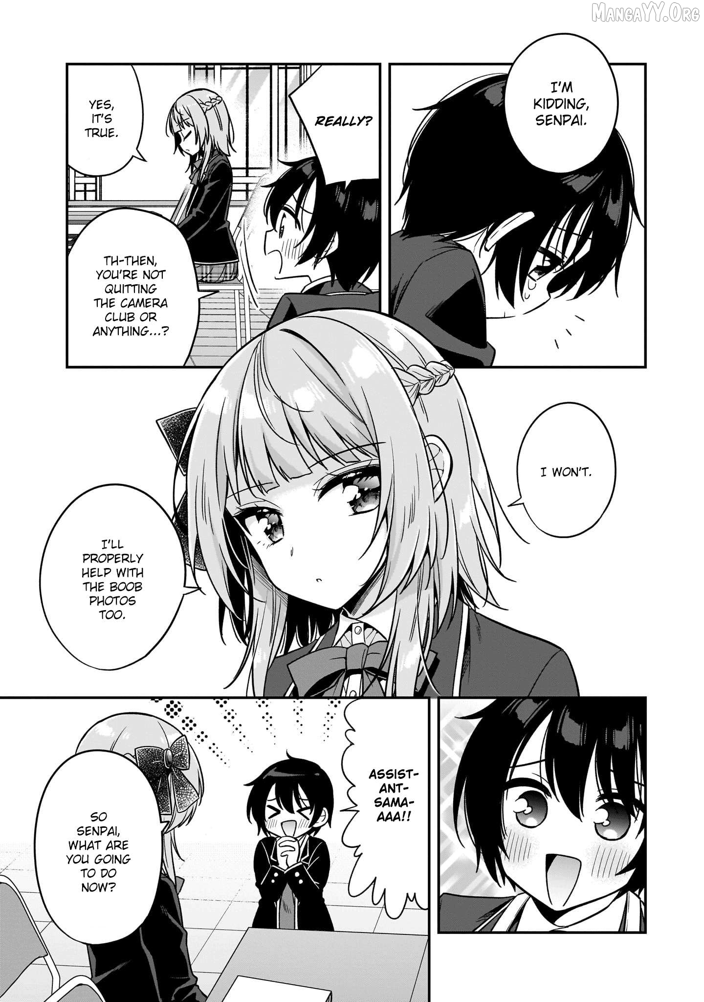 Camera-senpai to Sewayaki Jouzu na Kouhai-chan Chapter 3 - Page 3