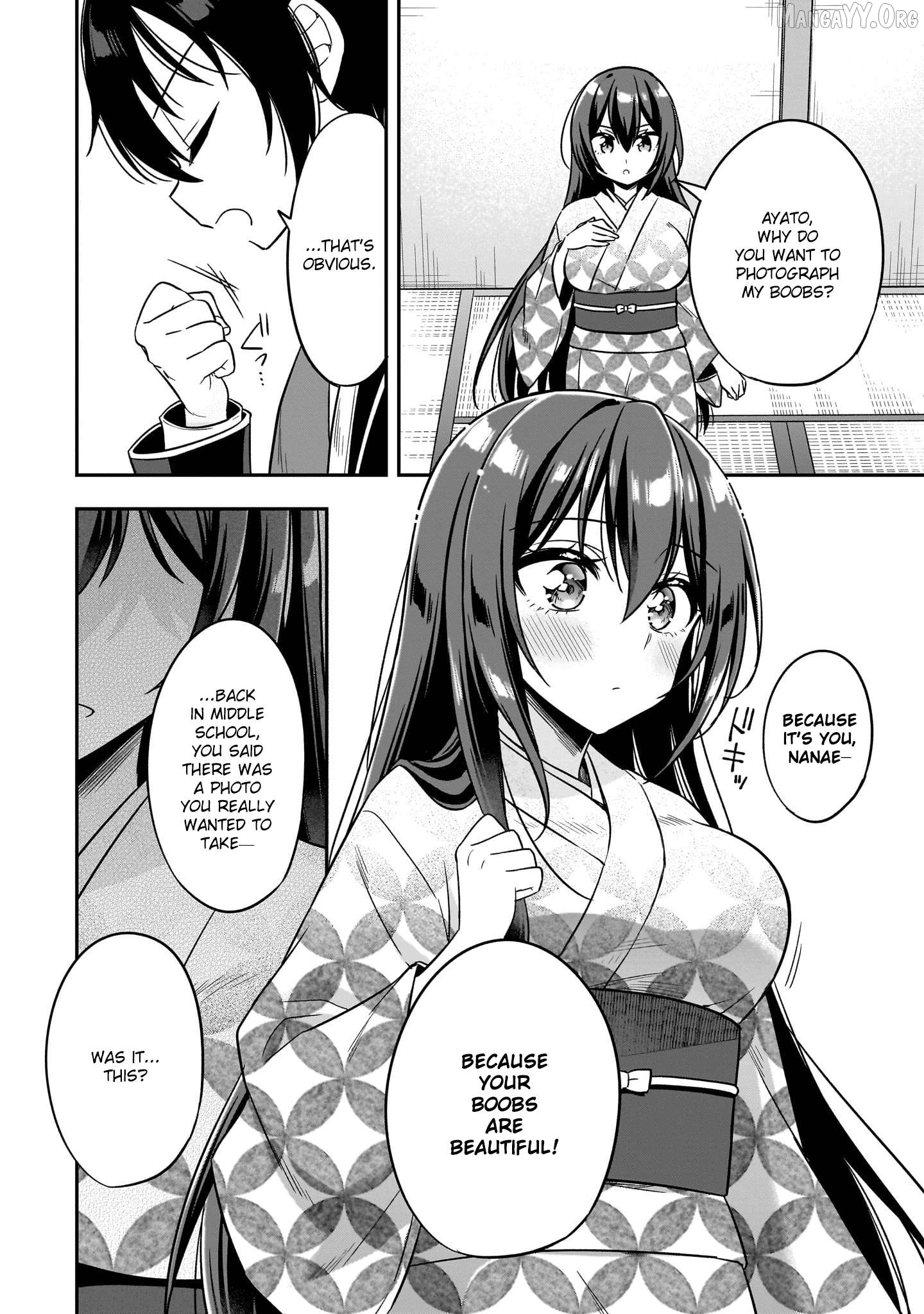 Camera-senpai to Sewayaki Jouzu na Kouhai-chan Chapter 3 - Page 10