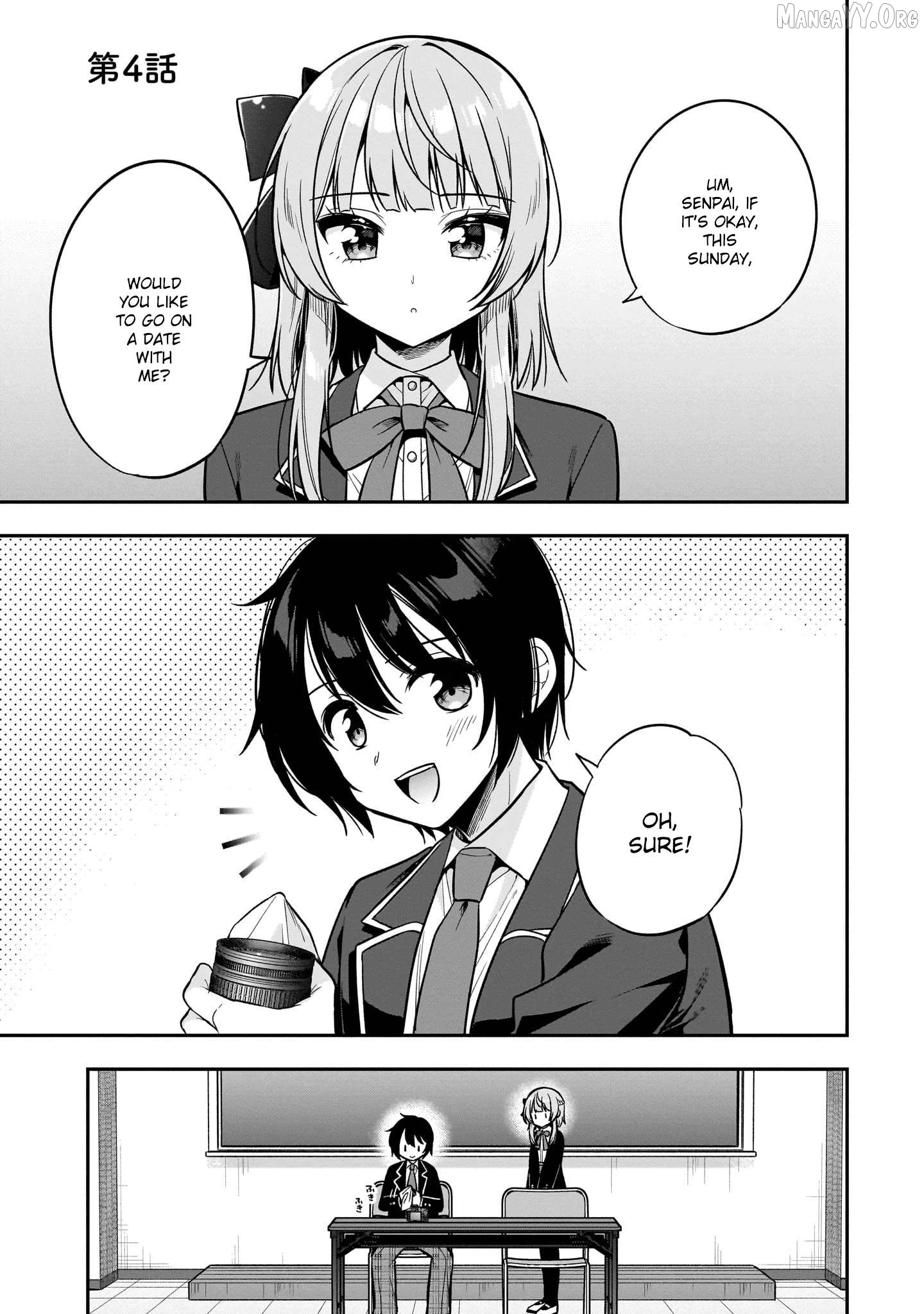 Camera-senpai to Sewayaki Jouzu na Kouhai-chan Chapter 4 - Page 1