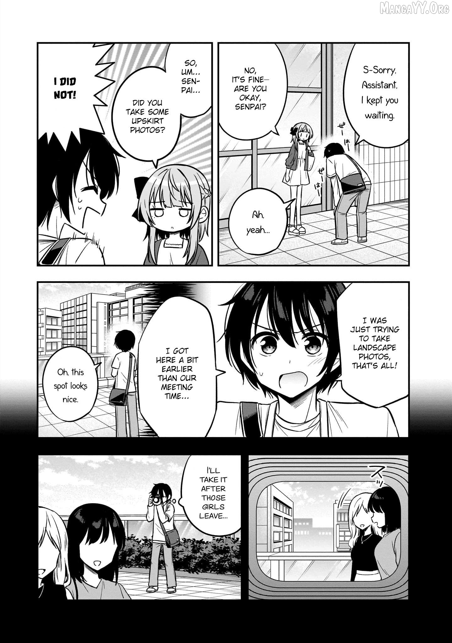 Camera-senpai to Sewayaki Jouzu na Kouhai-chan Chapter 4 - Page 8