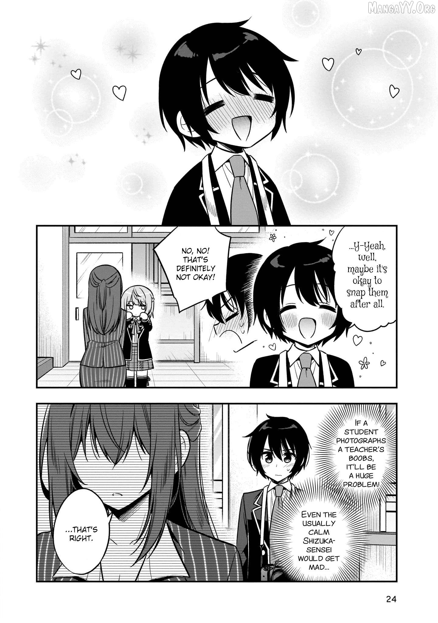 Camera-senpai to Sewayaki Jouzu na Kouhai-chan Chapter 5 - Page 24