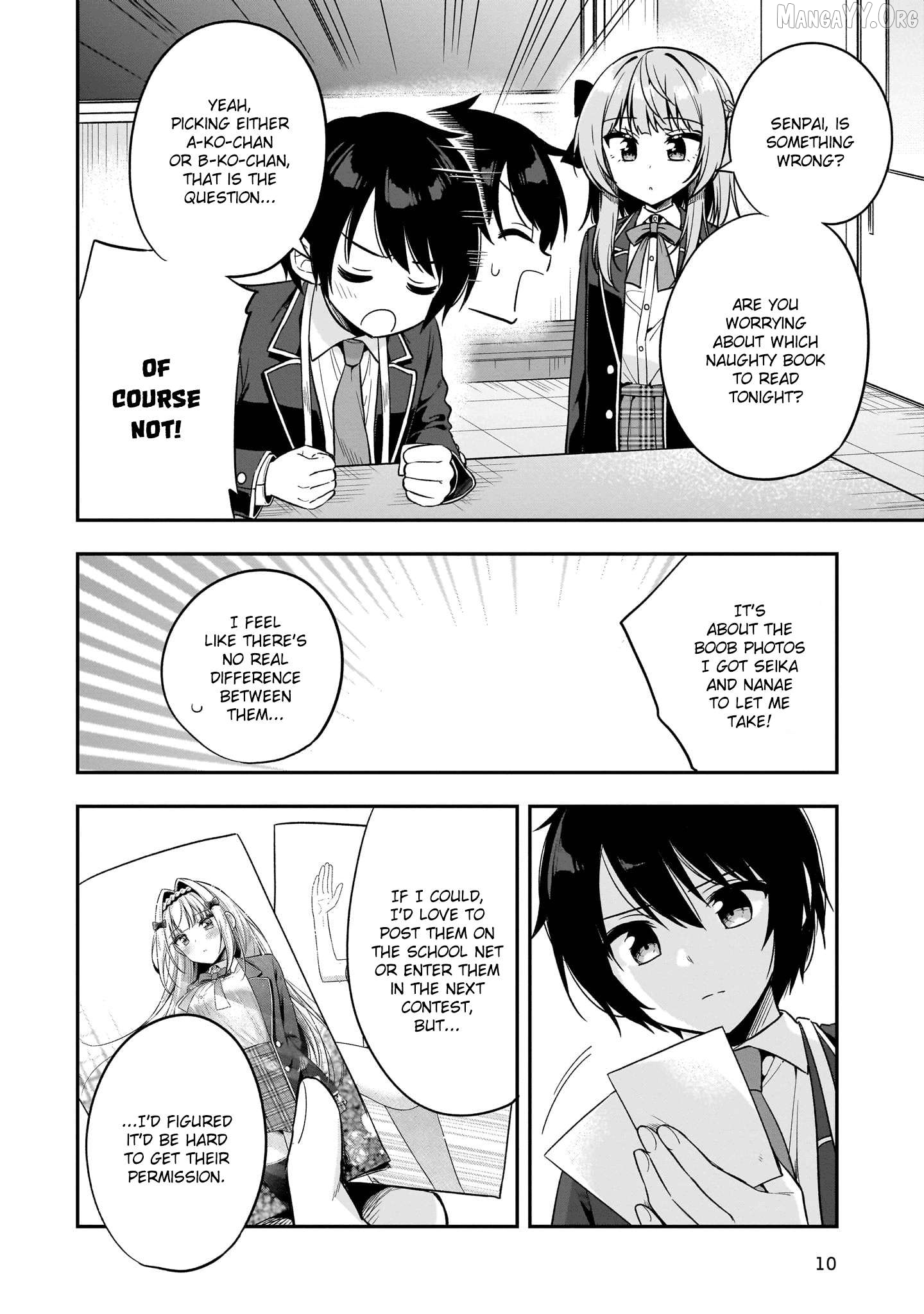 Camera-senpai to Sewayaki Jouzu na Kouhai-chan Chapter 5 - Page 10