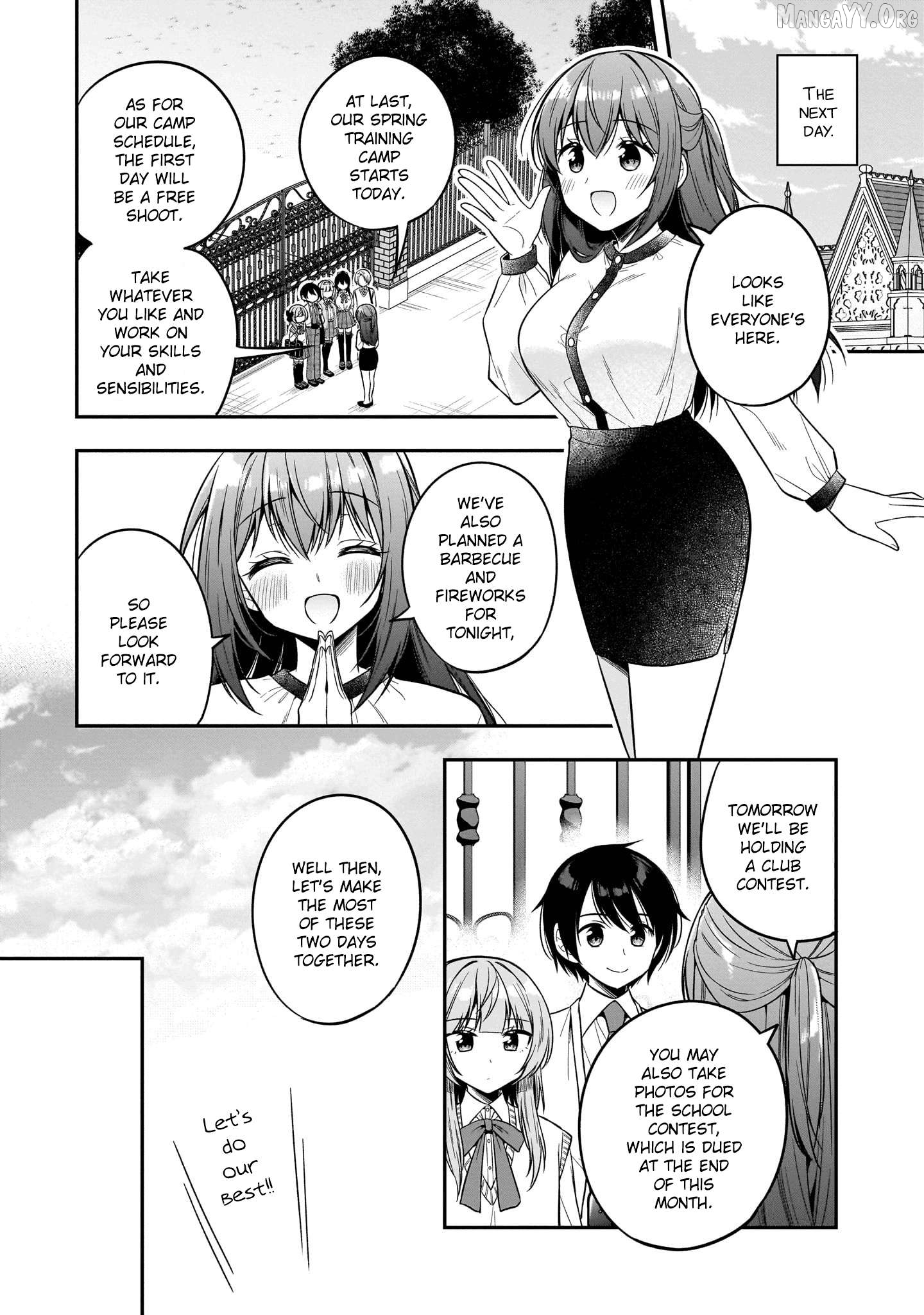 Camera-senpai to Sewayaki Jouzu na Kouhai-chan Chapter 7 - Page 12