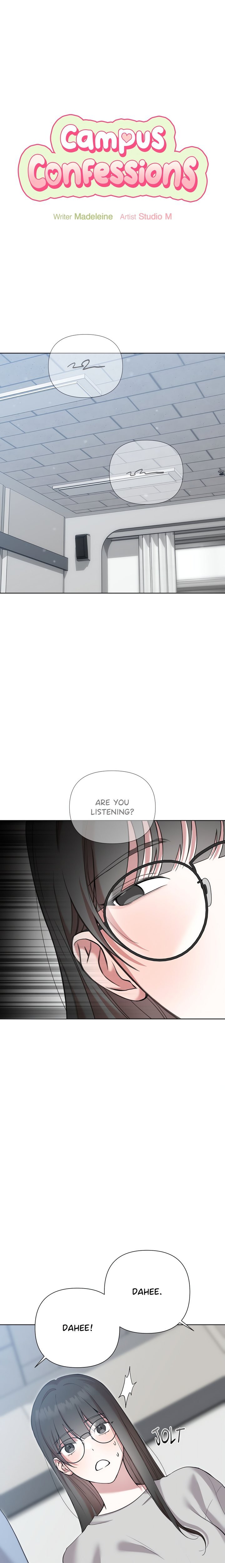 Campus Confessions Chapter 11 - Page 1