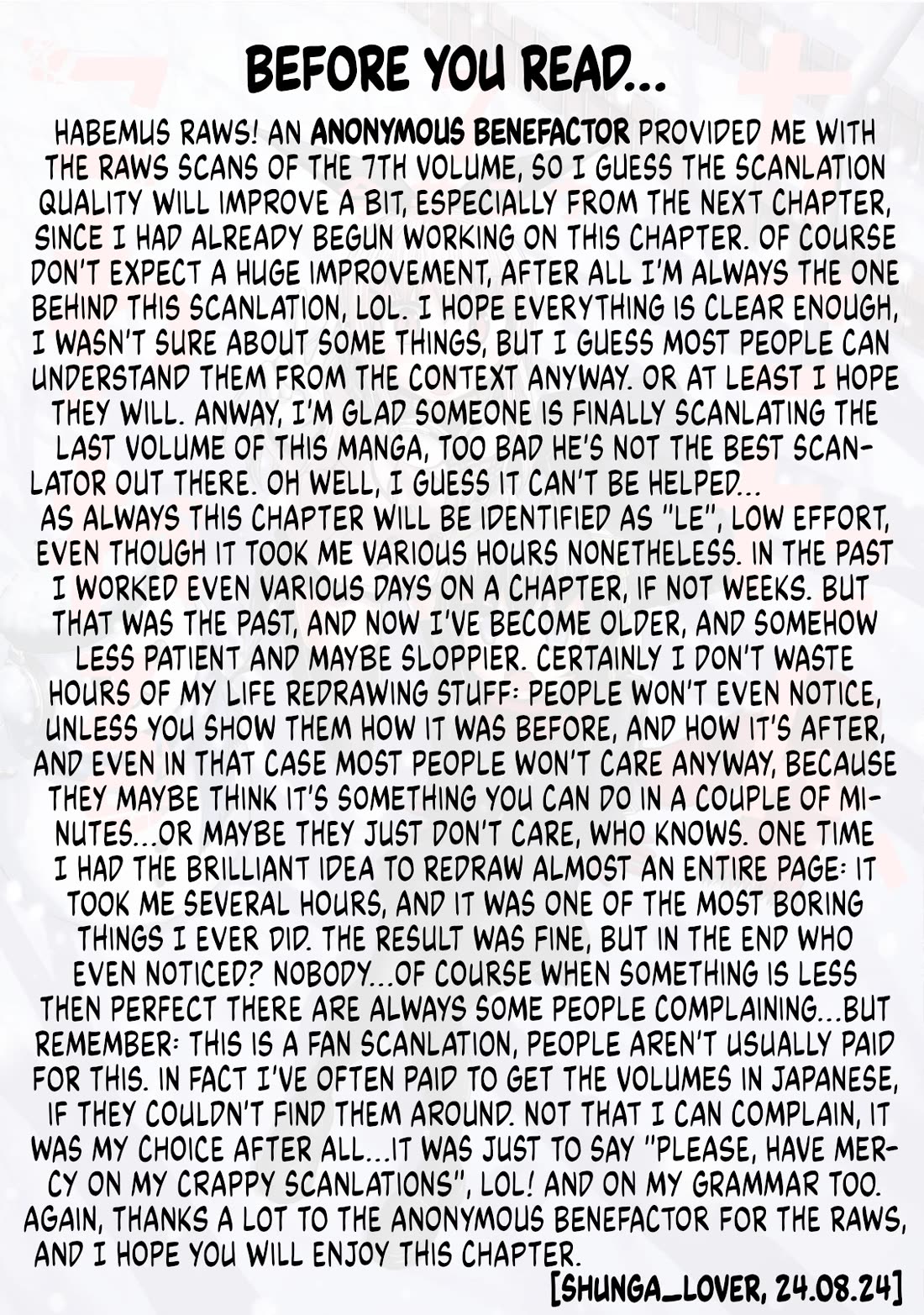 Chikotan, Kowareru Chapter 62 - Page 1