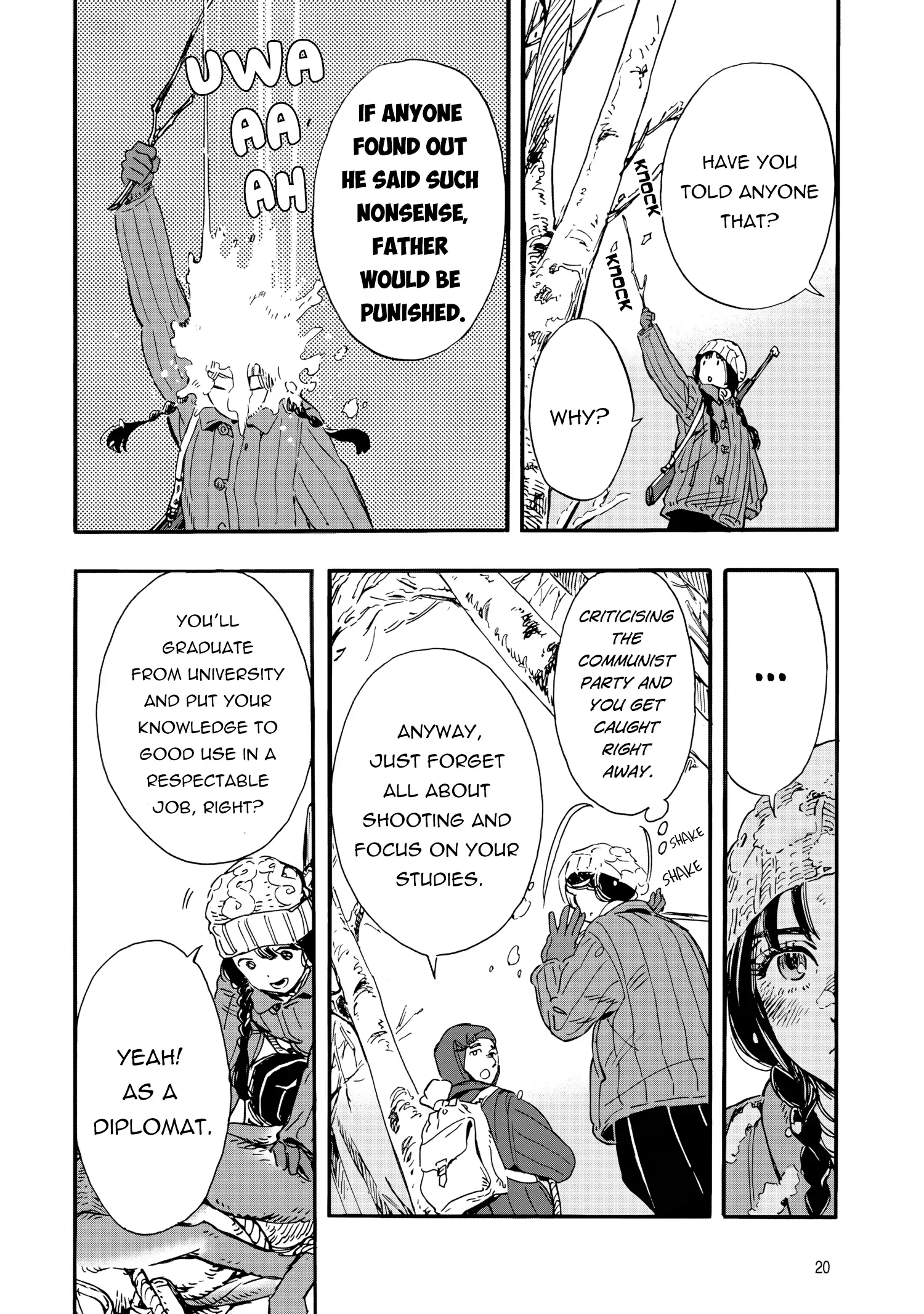 Comrade Girls, Shoot the Enemy Chapter 1 - Page 21