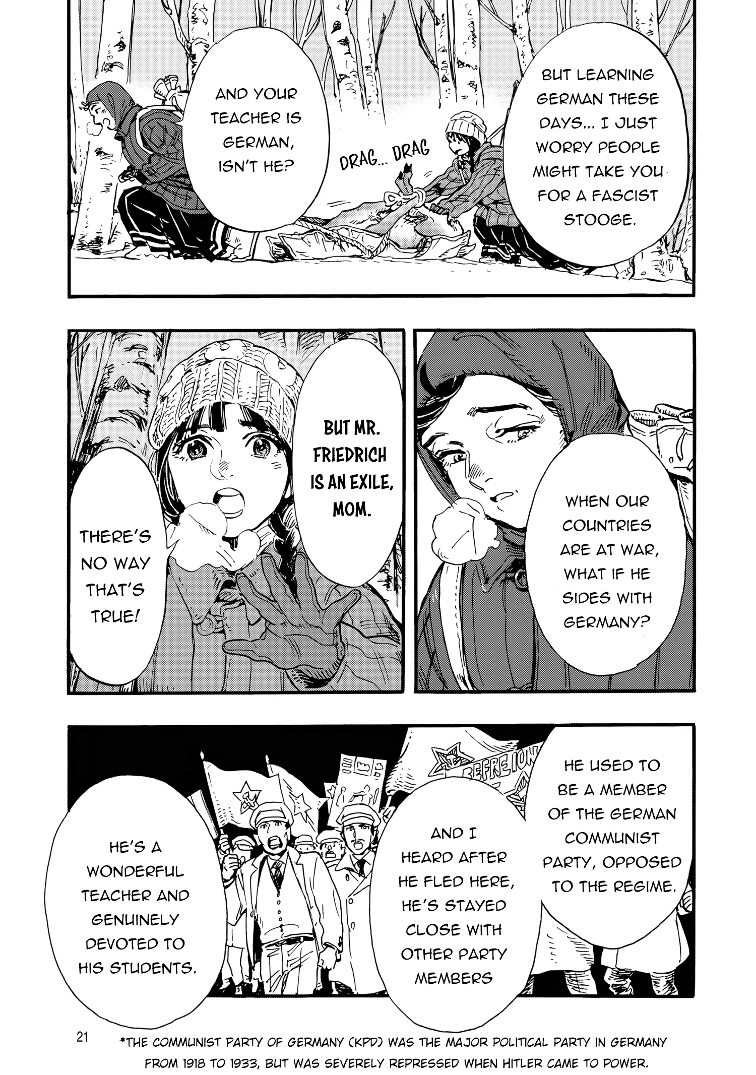 Comrade Girls, Shoot the Enemy Chapter 1 - Page 22