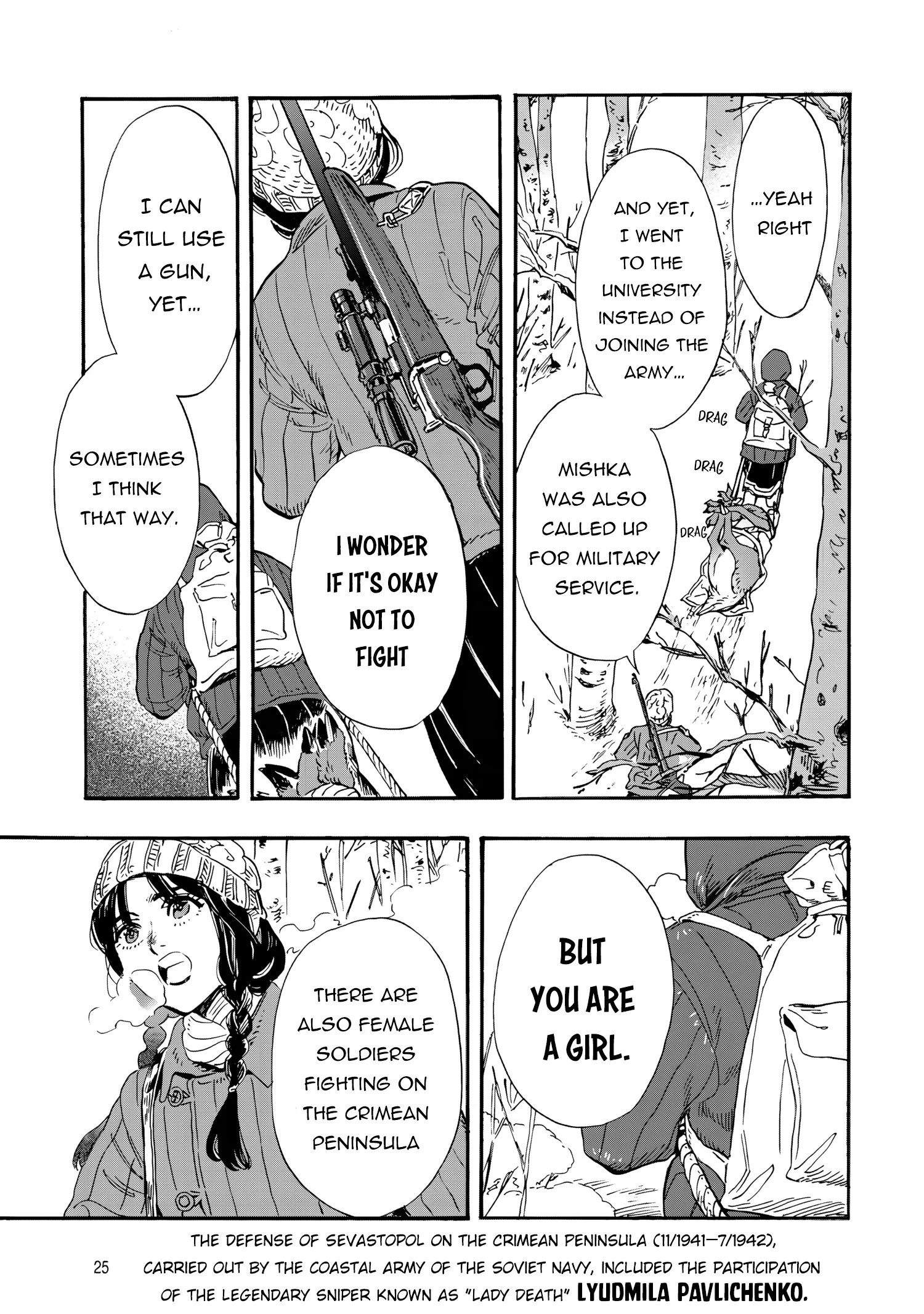 Comrade Girls, Shoot the Enemy Chapter 1 - Page 26