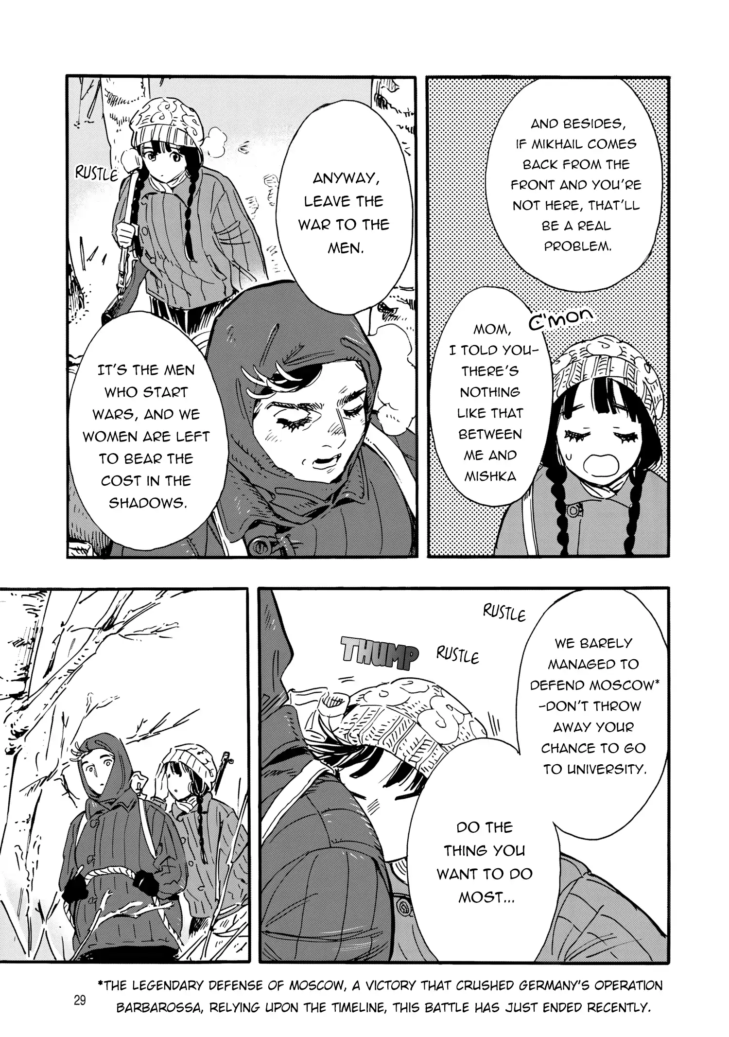 Comrade Girls, Shoot the Enemy Chapter 1 - Page 30