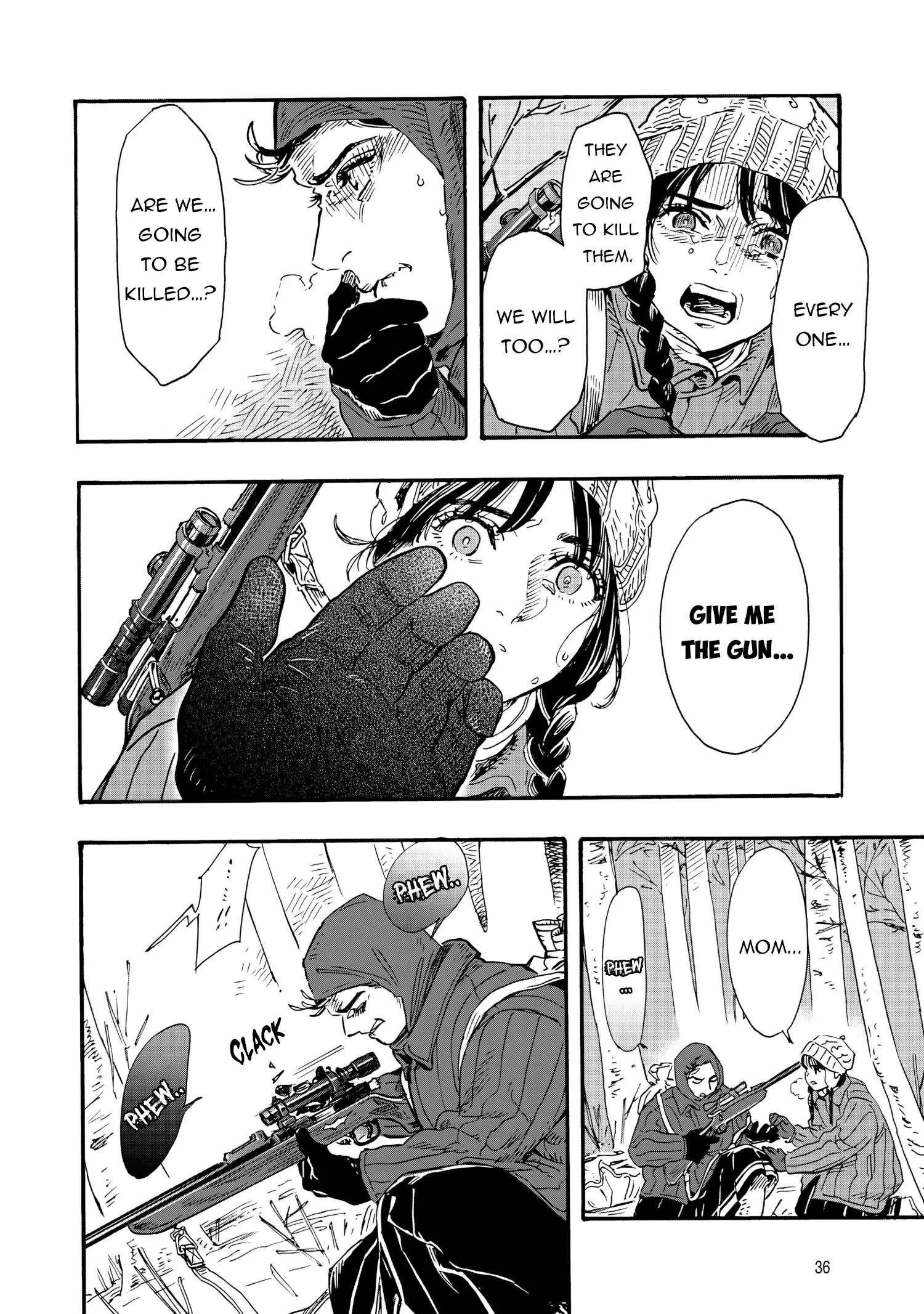 Comrade Girls, Shoot the Enemy Chapter 1 - Page 37