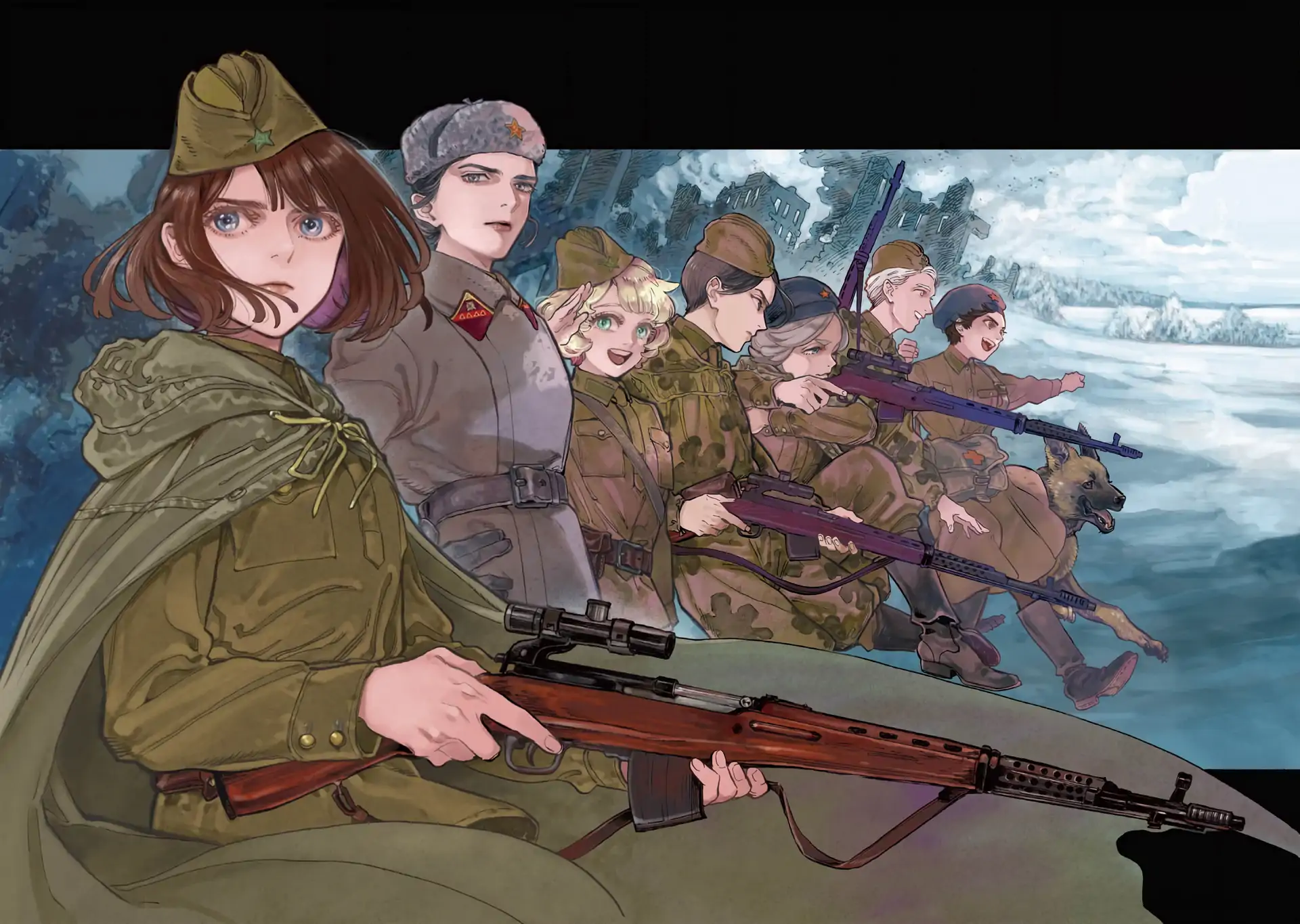 Comrade Girls, Shoot the Enemy Chapter 1 - Page 6