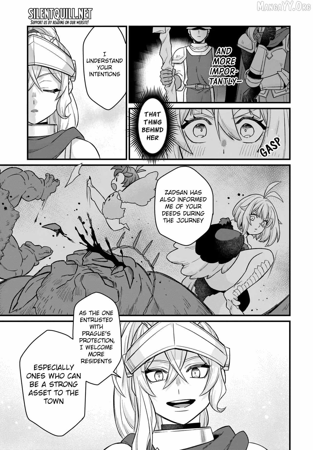 Dachoujuujin no wa Chamecha Musou Aho Kawaii Saikyou Shuzoku no Riidaa ni Narimashita Chapter 4 - Page 26